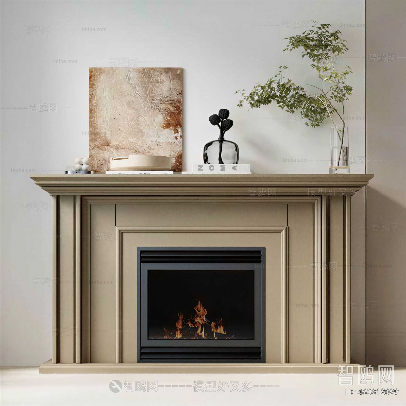 French Style Fireplace