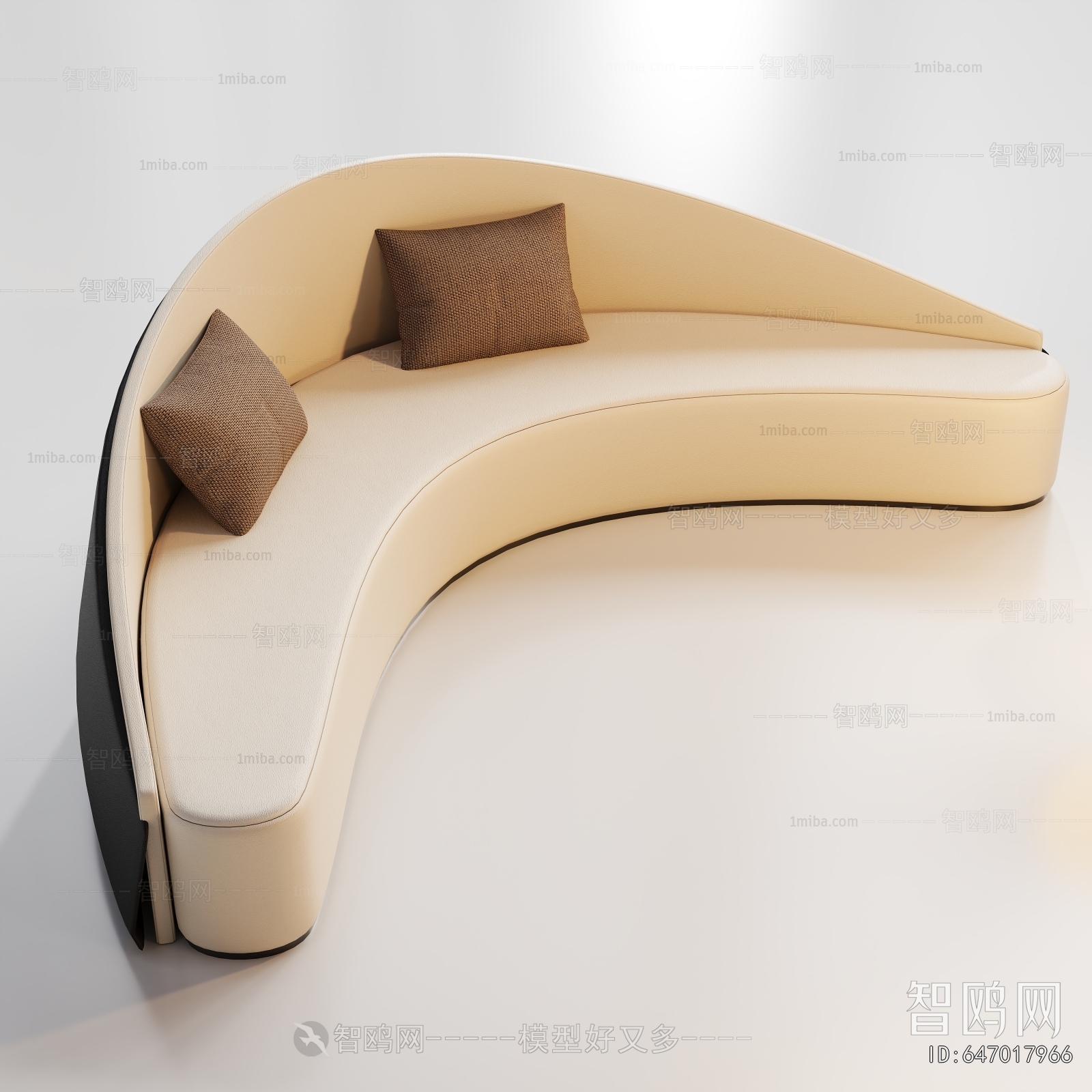 Modern Curved Sofa