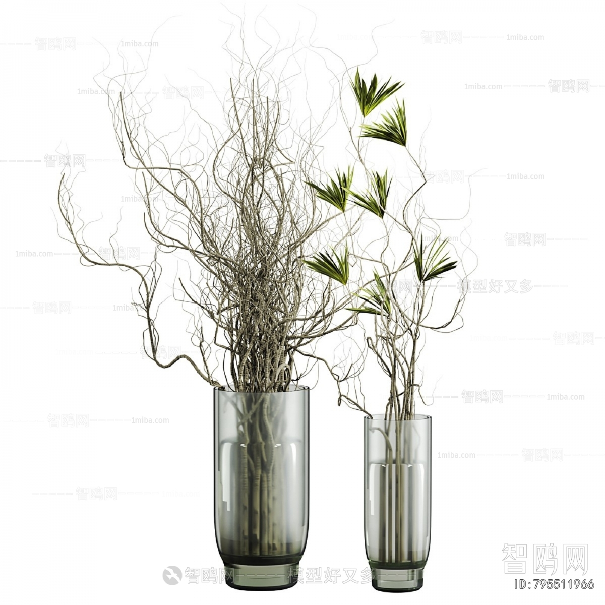 Modern Aquatic Green Plant