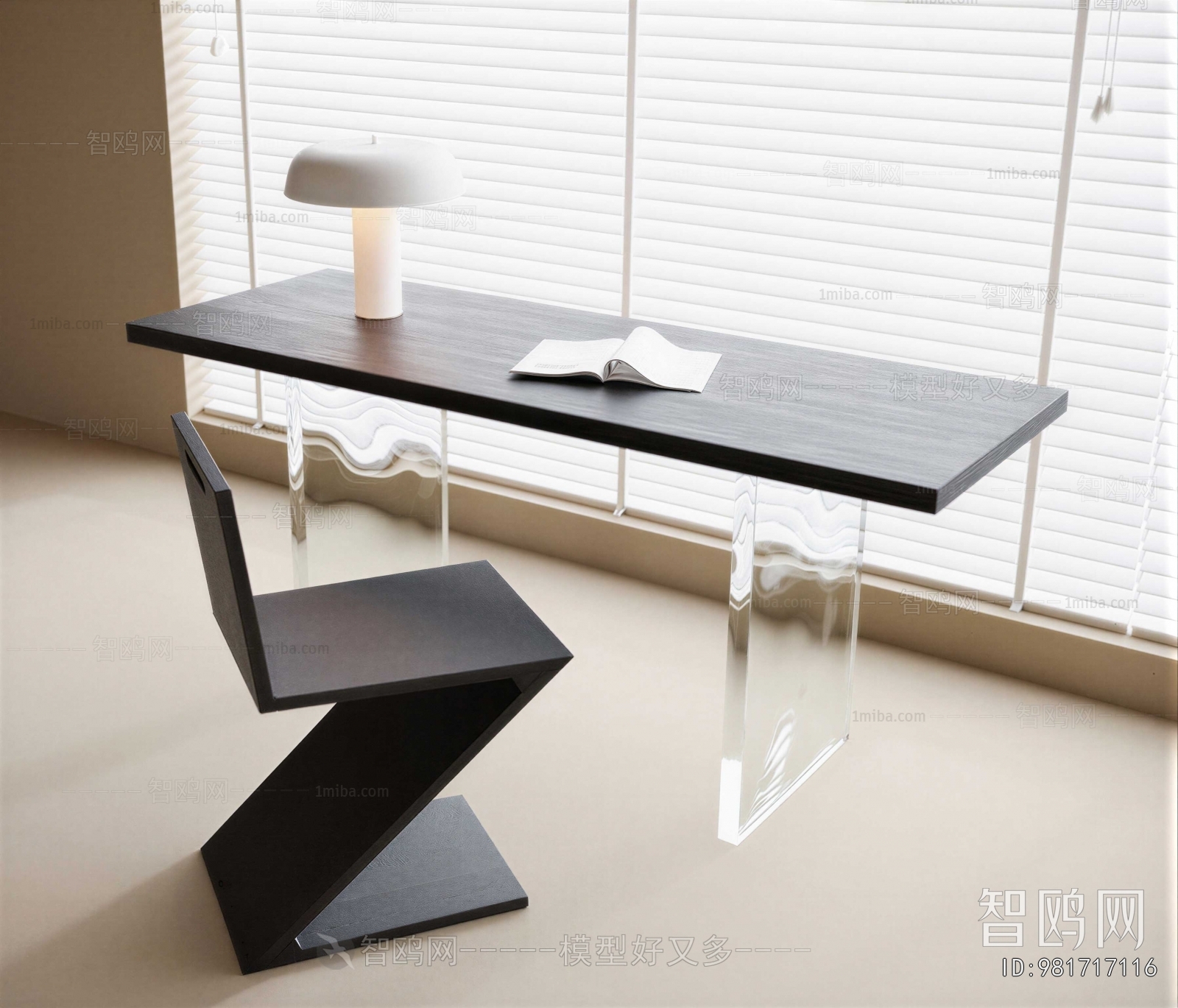 Modern Computer Desk And Chair