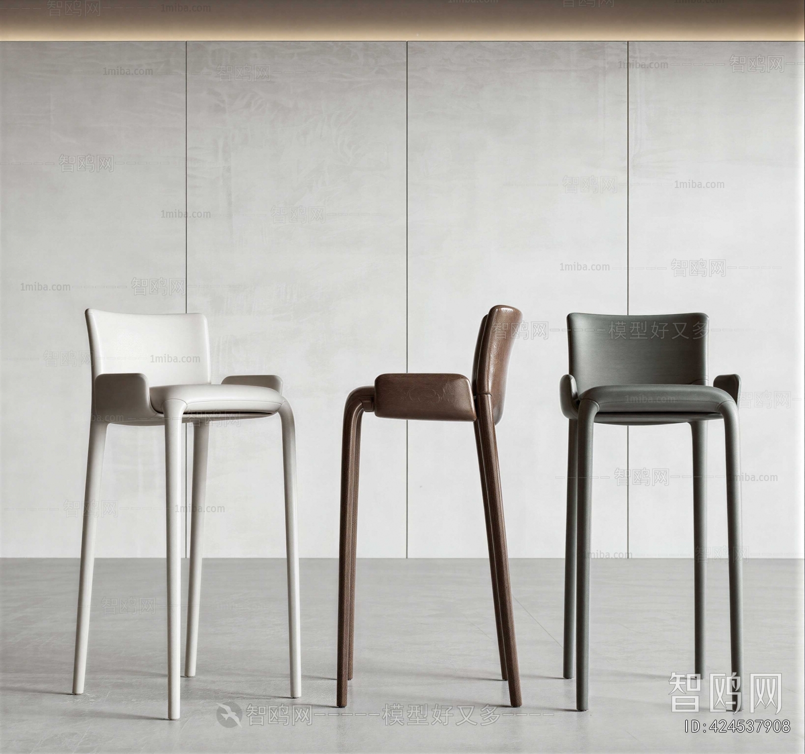 Nordic Style Bar Chair