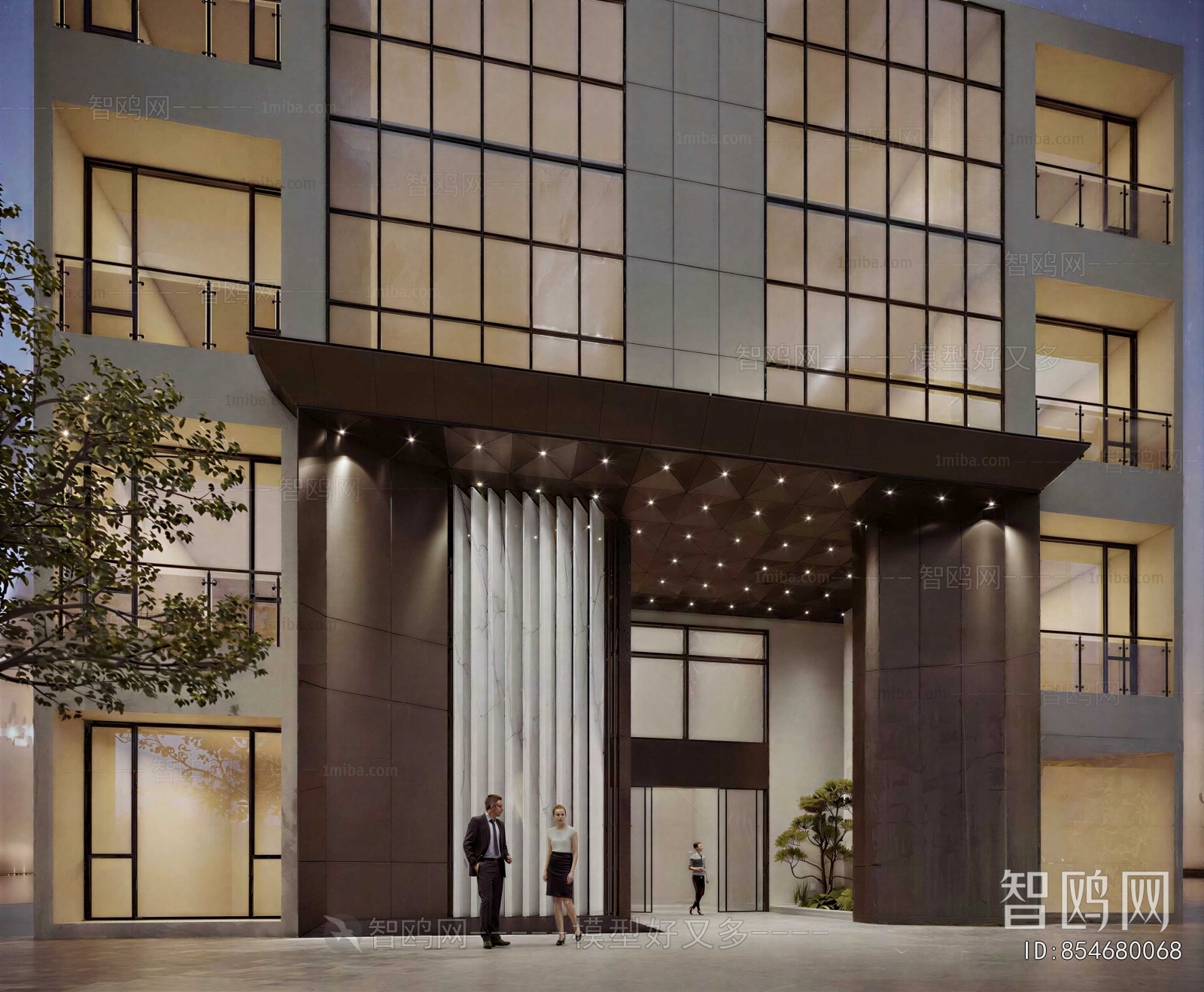 Modern Facade Element