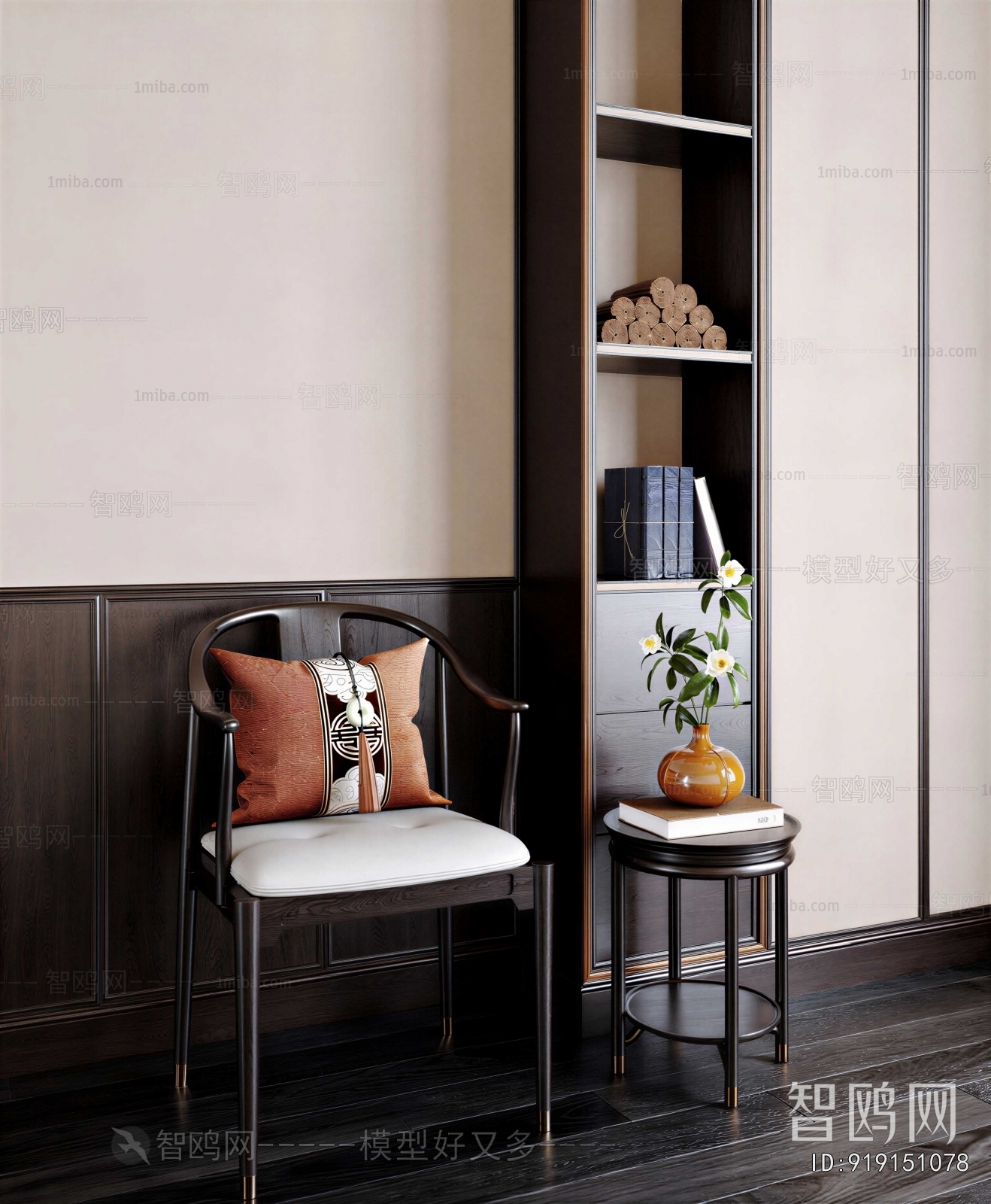 New Chinese Style Dining Chair