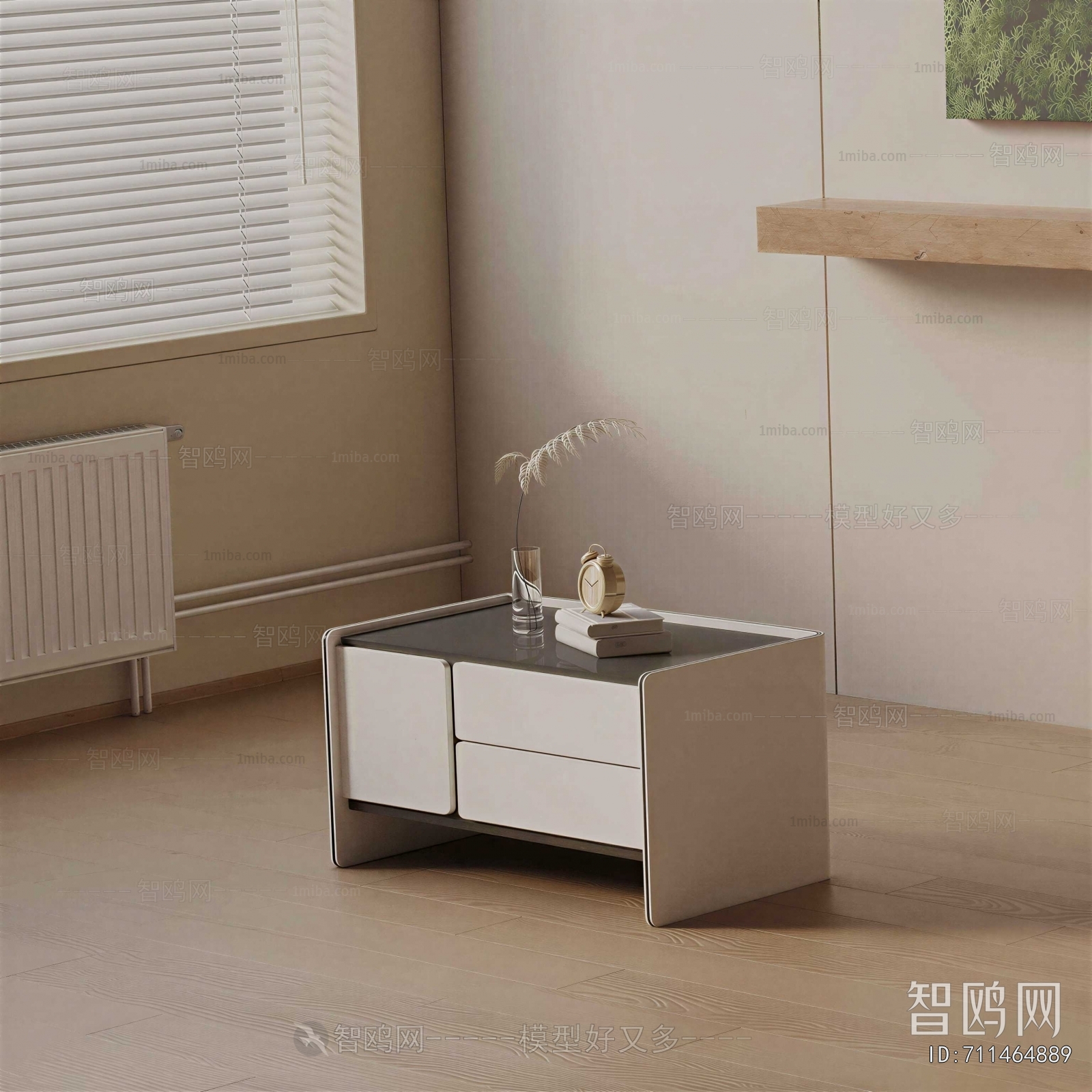 Modern Bedside Cupboard