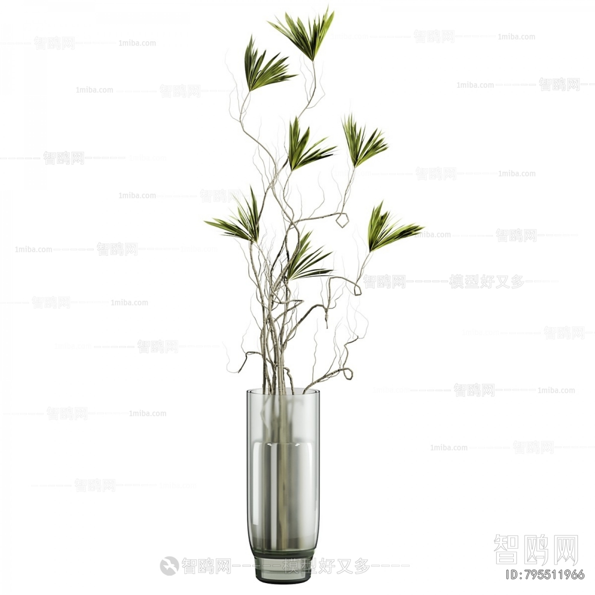 Modern Aquatic Green Plant