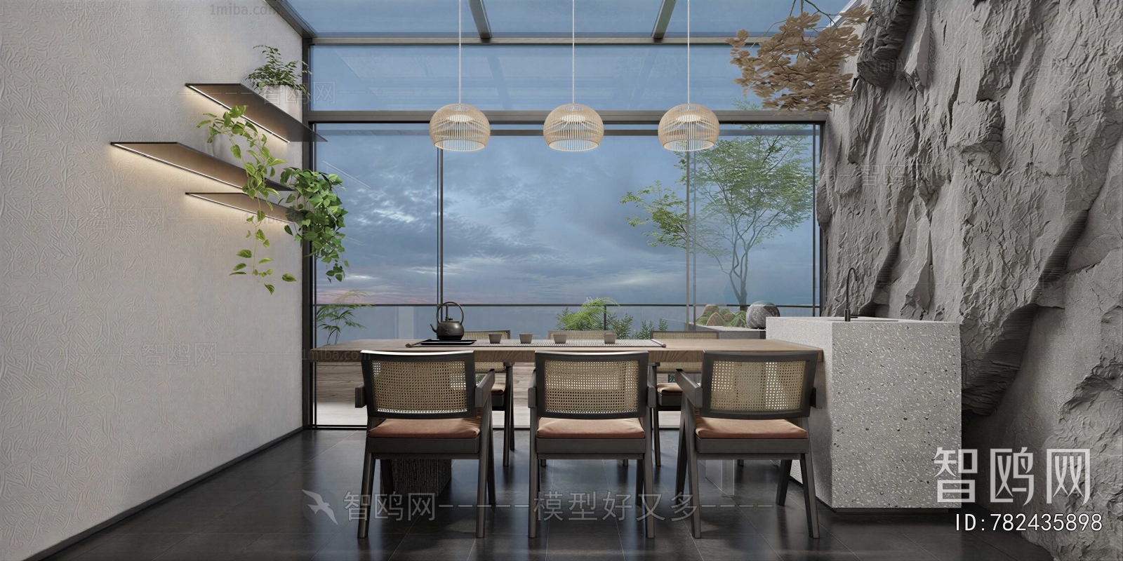 New Chinese Style Tea House