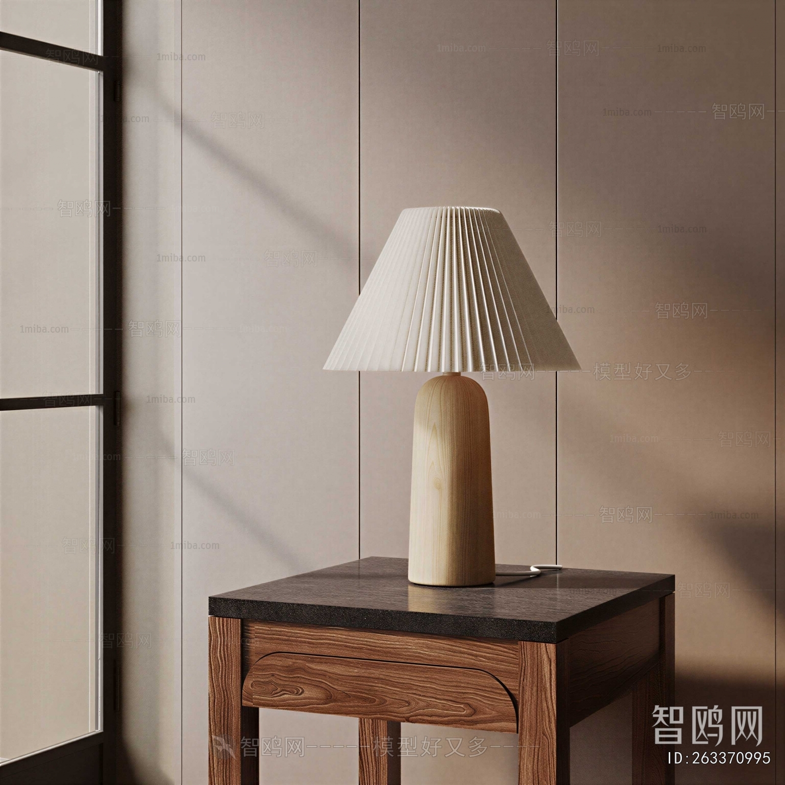 Wabi-sabi Style Table Lamp