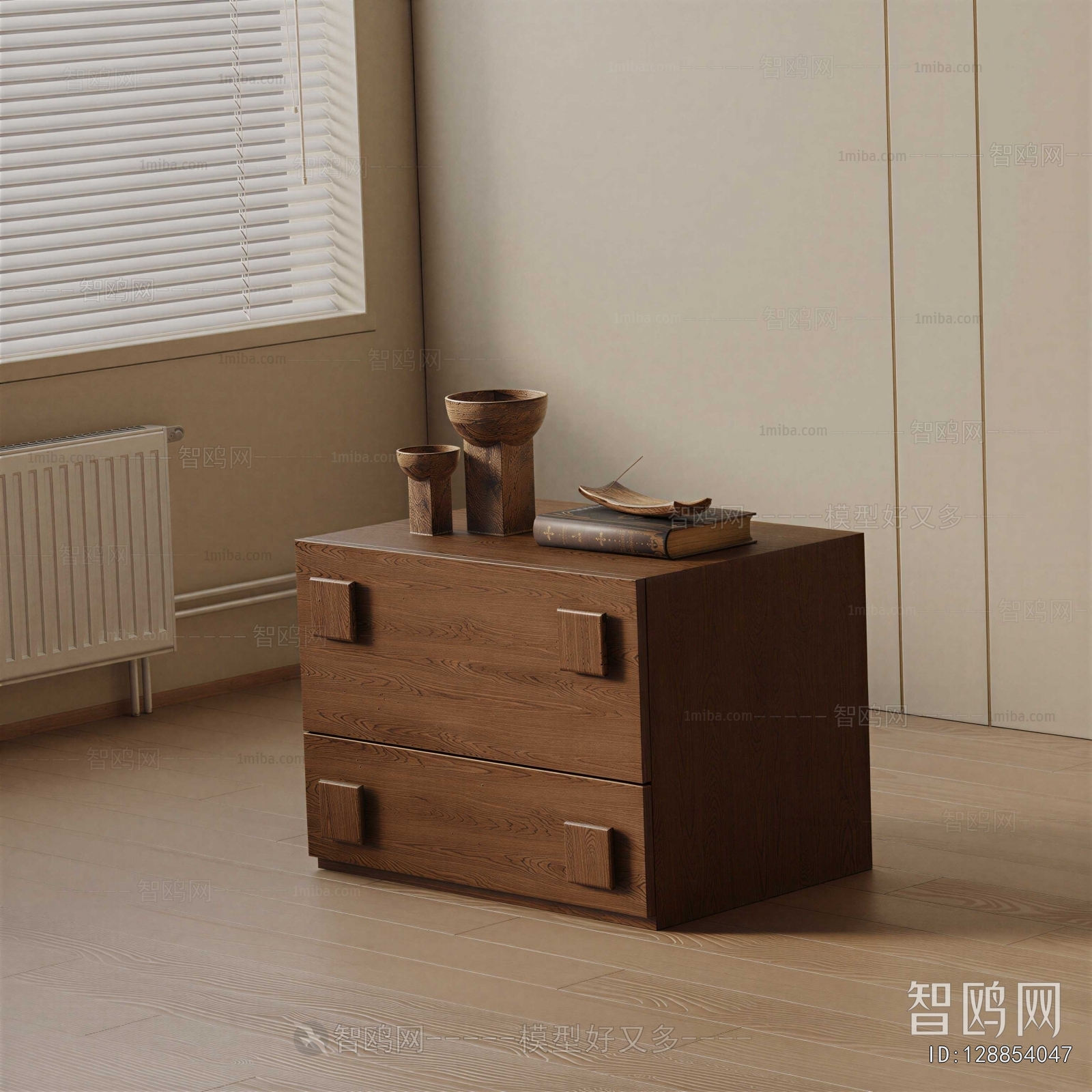 Modern Bedside Cupboard