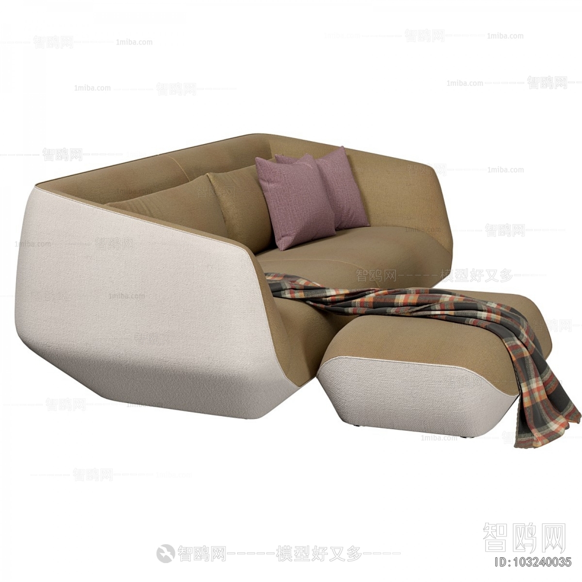 Modern Three-seat Sofa