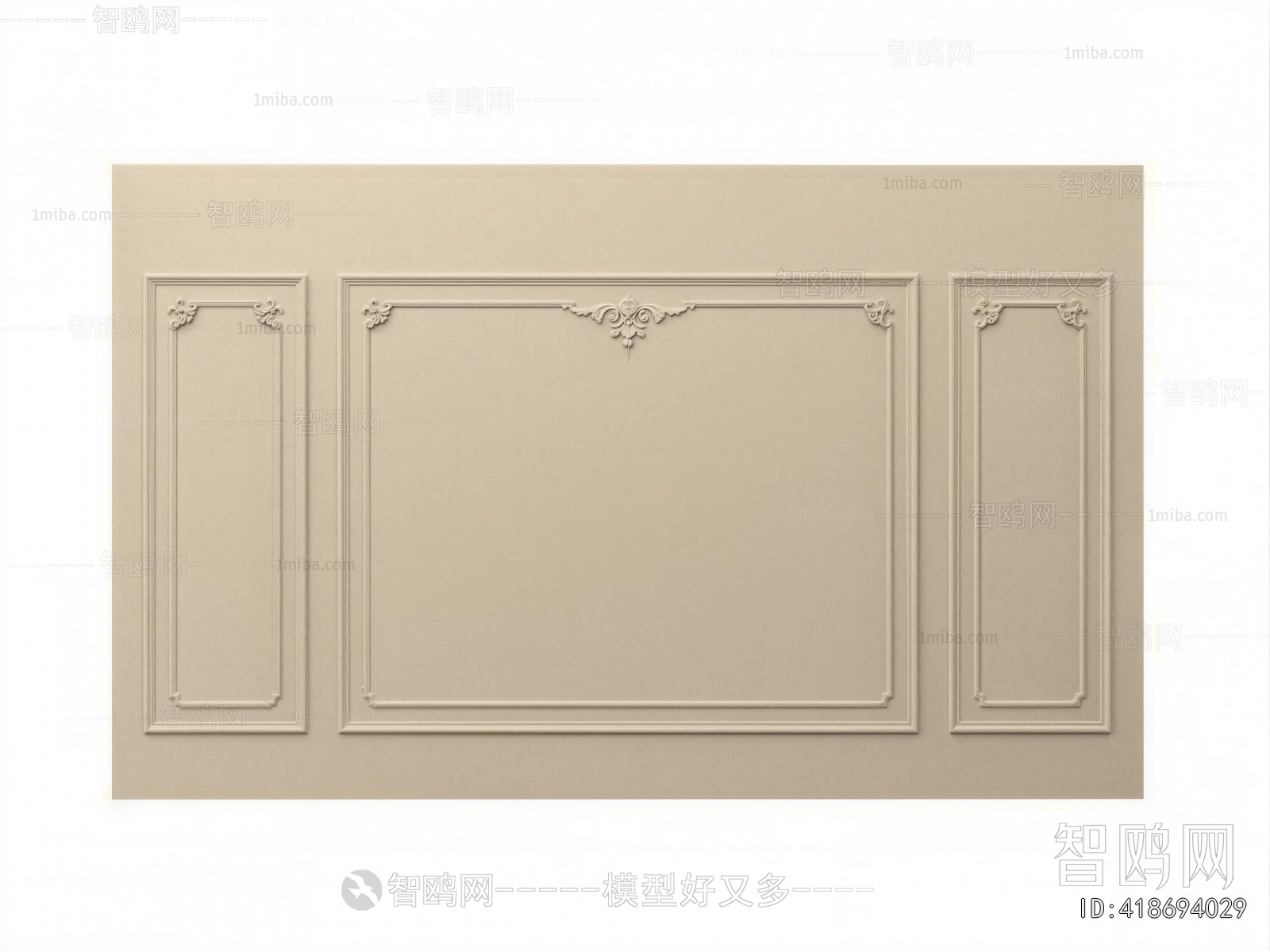 French Style TV Wall