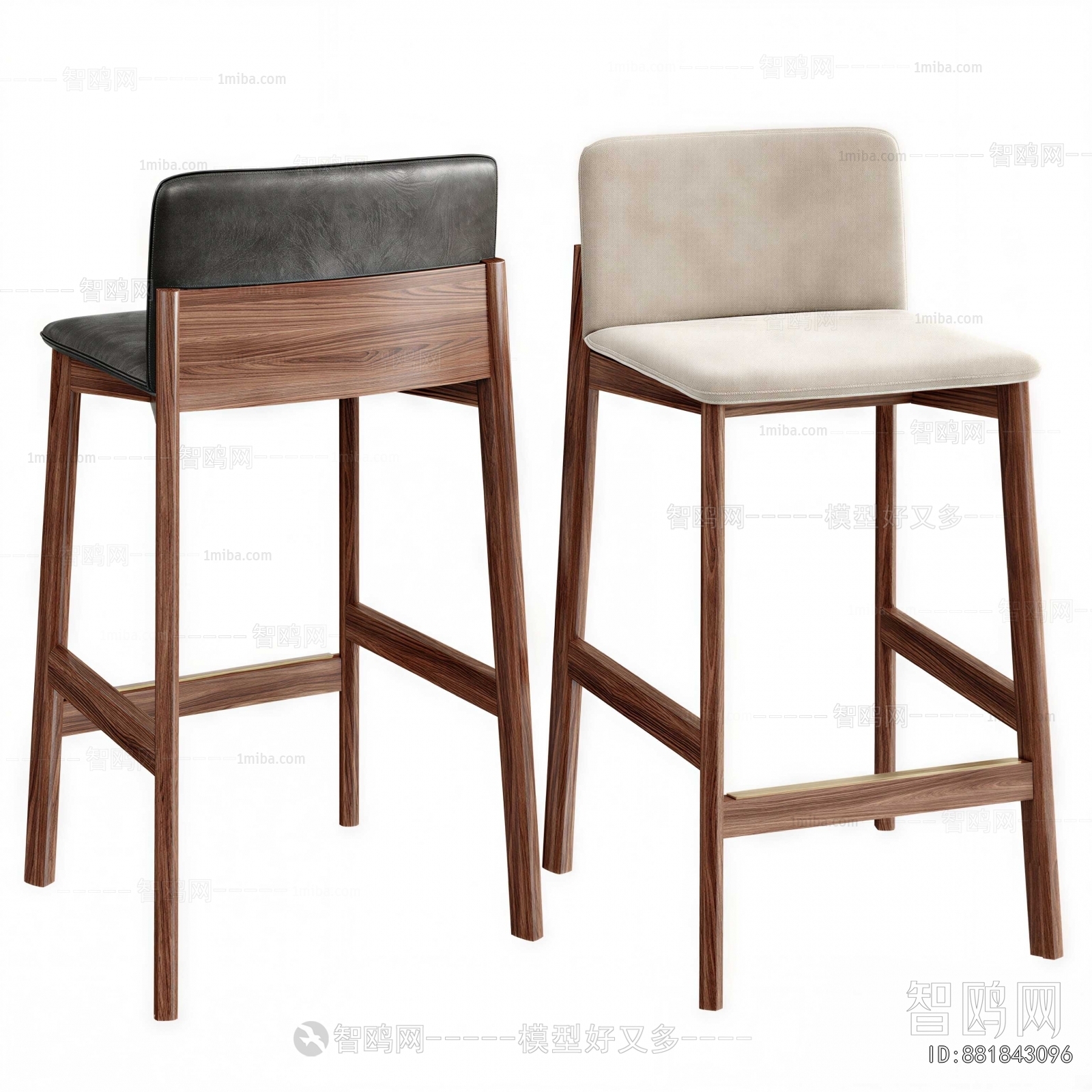 Nordic Style Bar Chair