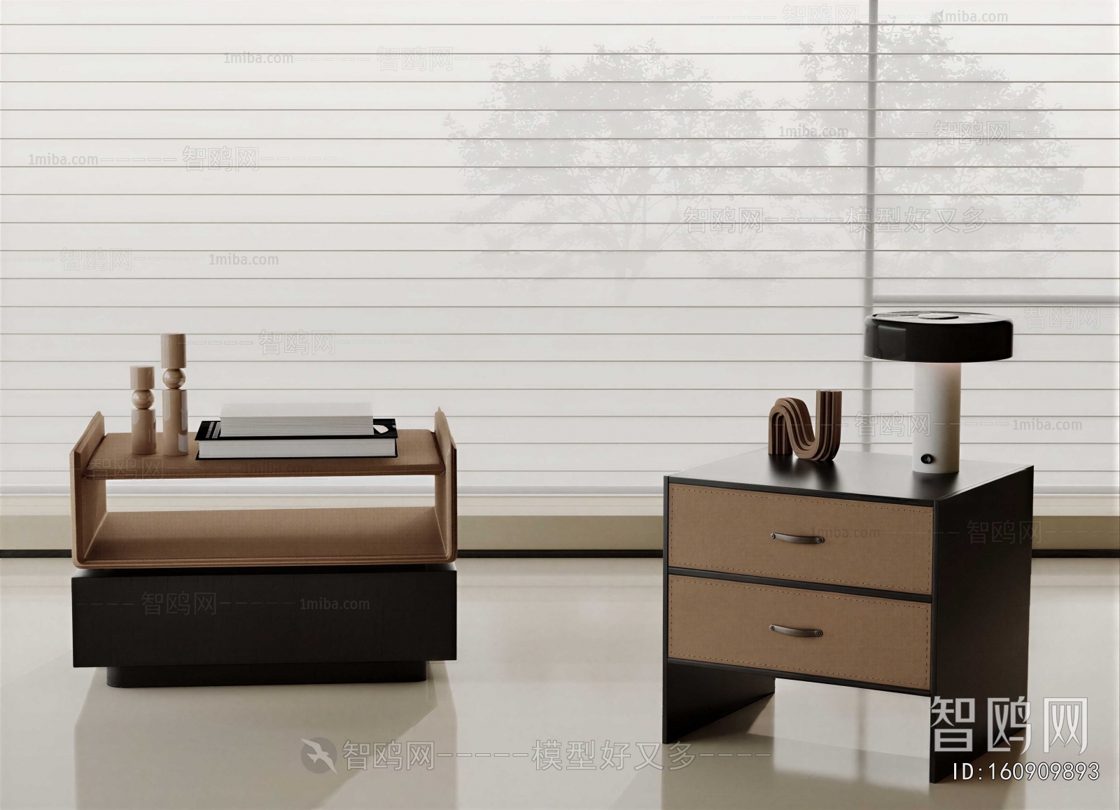 Modern Bedside Cupboard