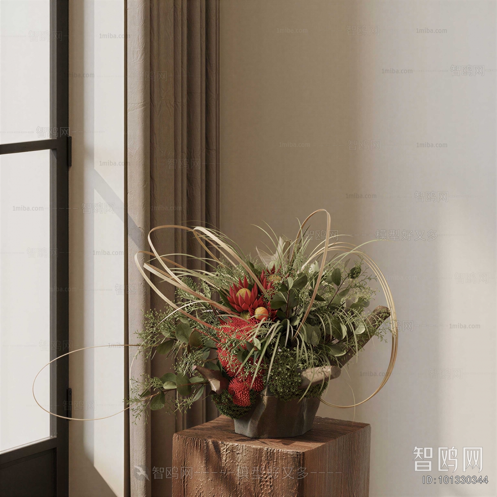 Modern Flower Arrangement