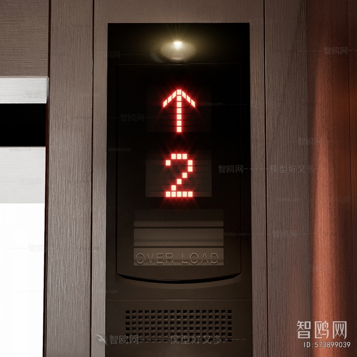 Modern Office Elevator Hall