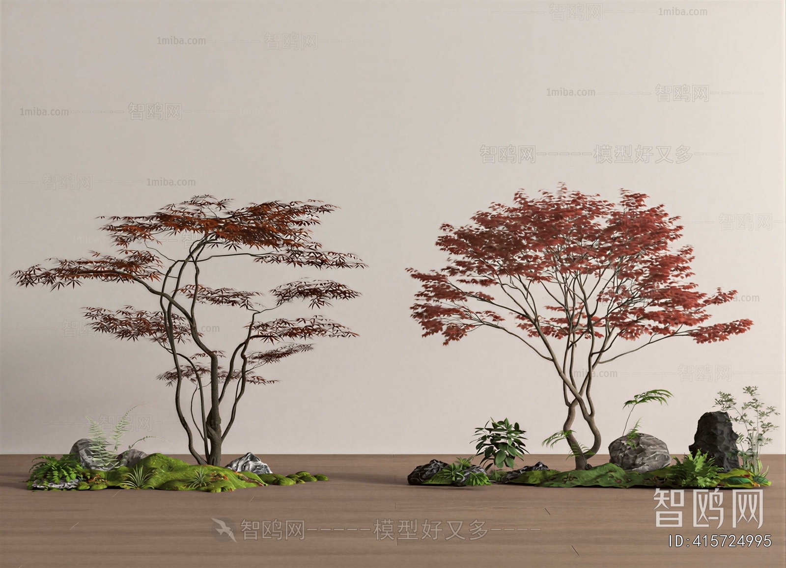 New Chinese Style Plant Landscaping