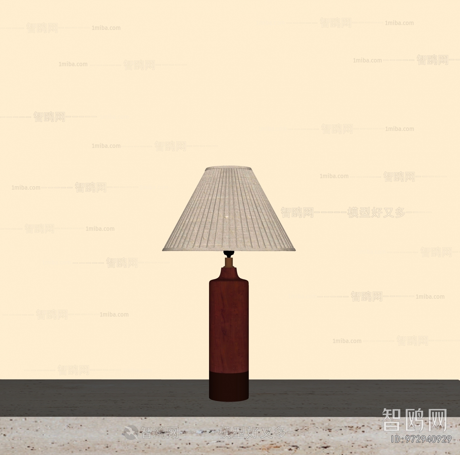 Wabi-sabi Style Table Lamp