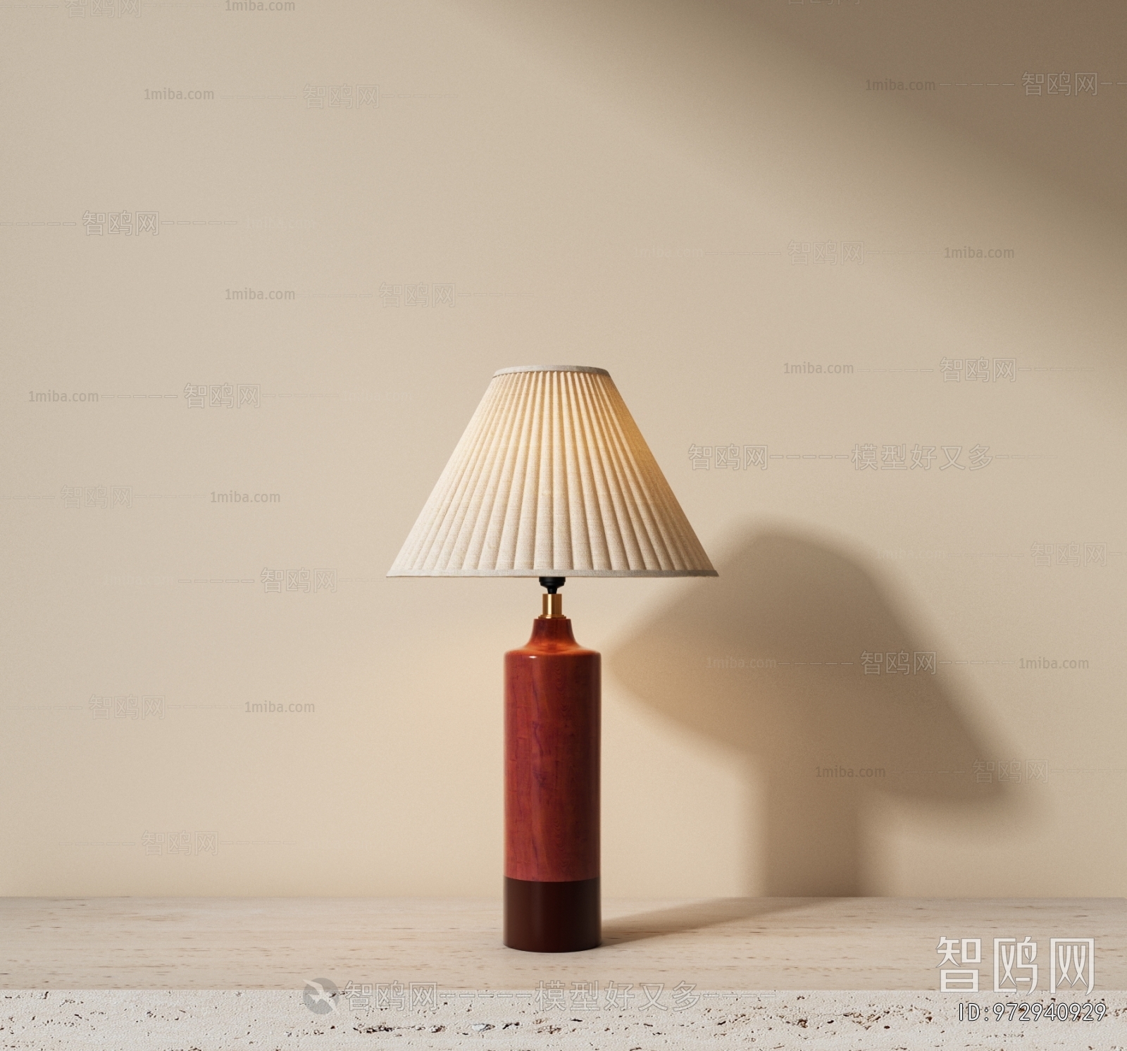 Wabi-sabi Style Table Lamp