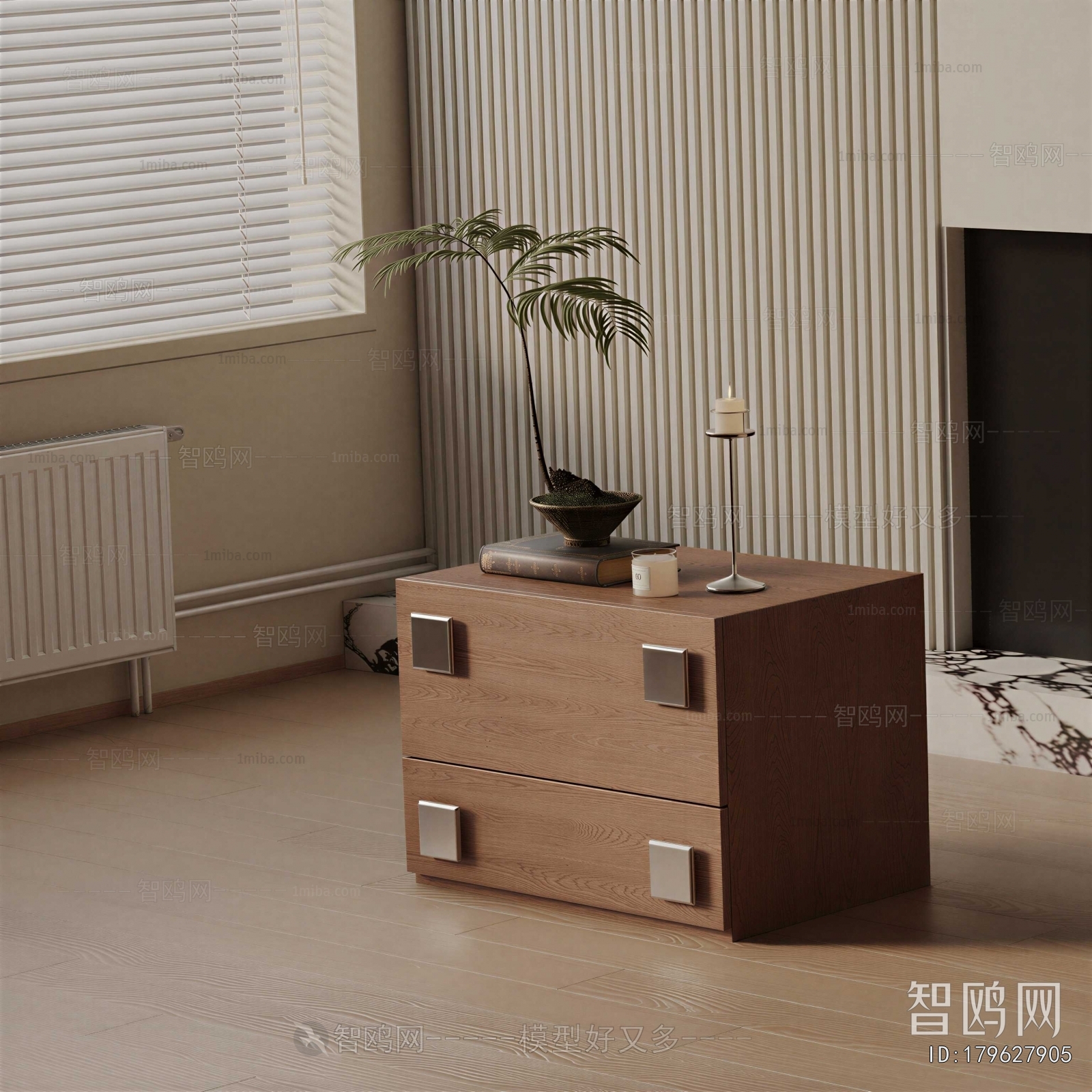 Modern Bedside Cupboard