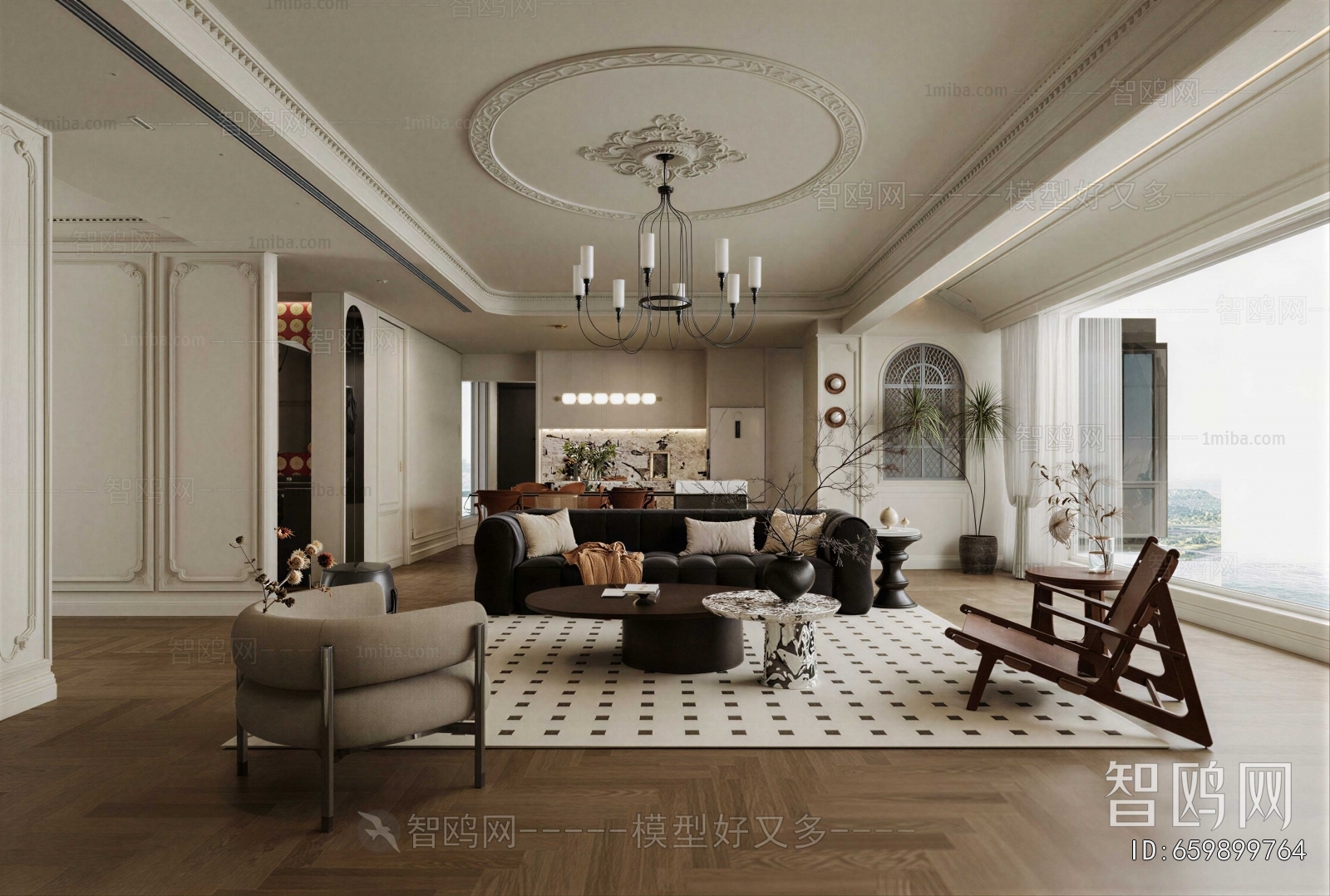 French Style A Living Room