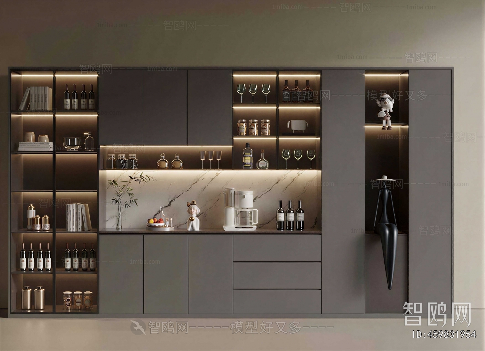 Modern Wine Cabinet