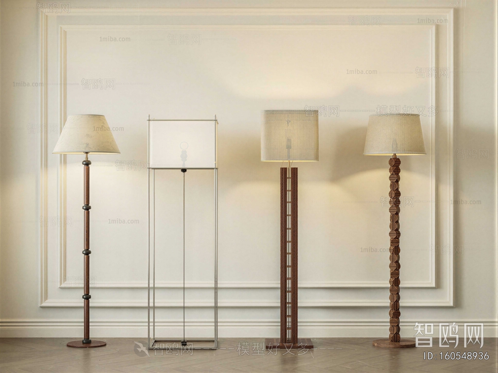 New Chinese Style Floor Lamp