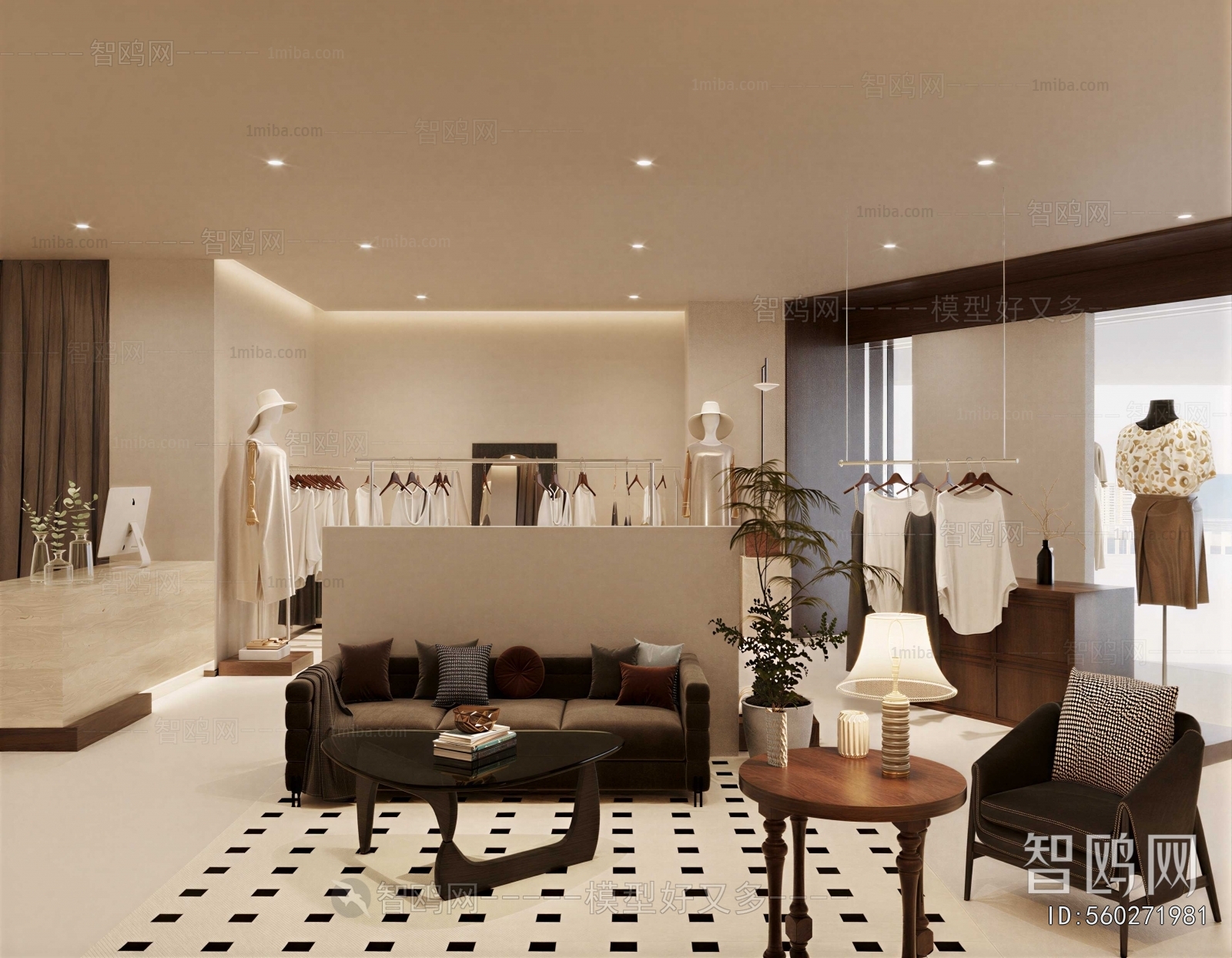 Wabi-sabi Style Clothing Store