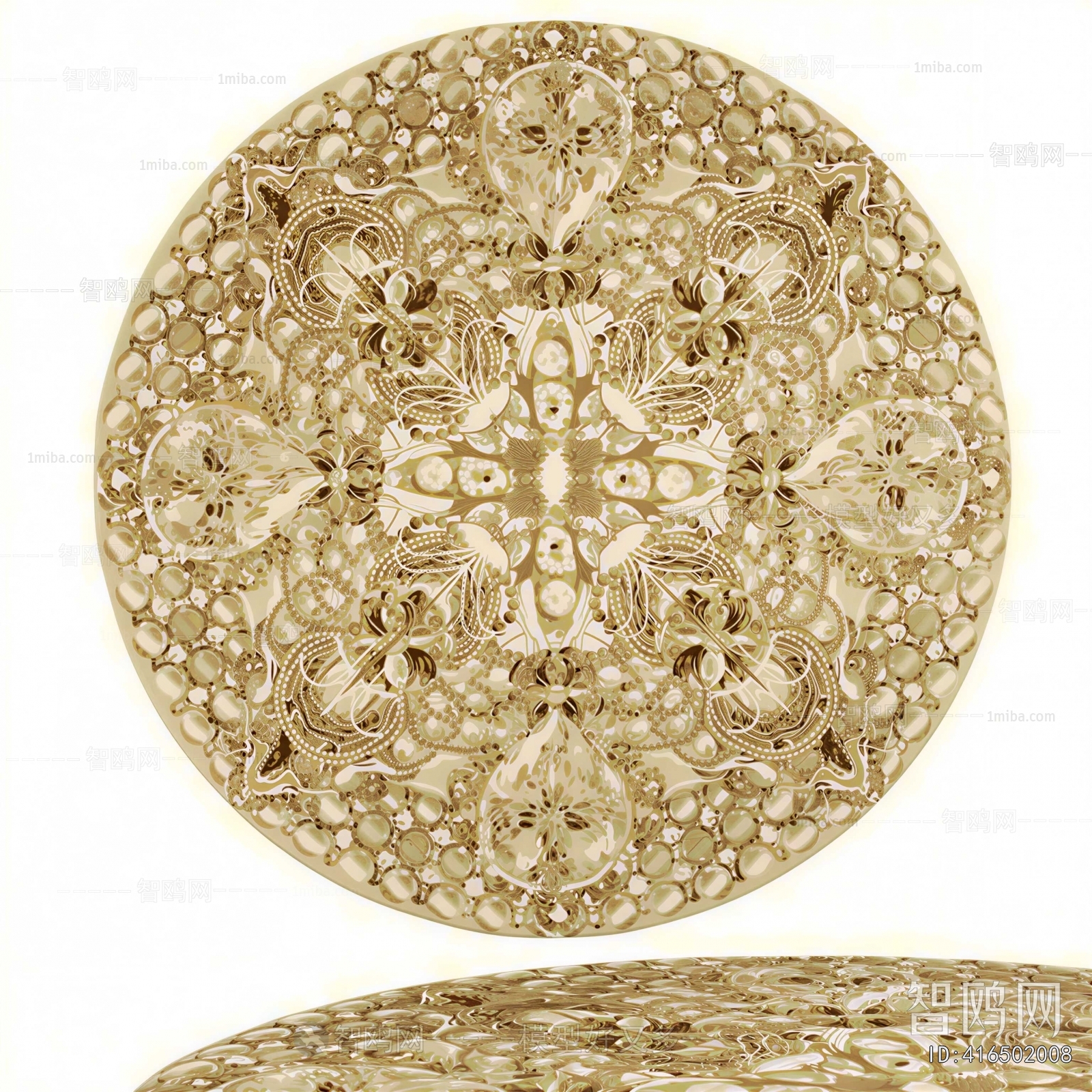 European Style Circular Carpet