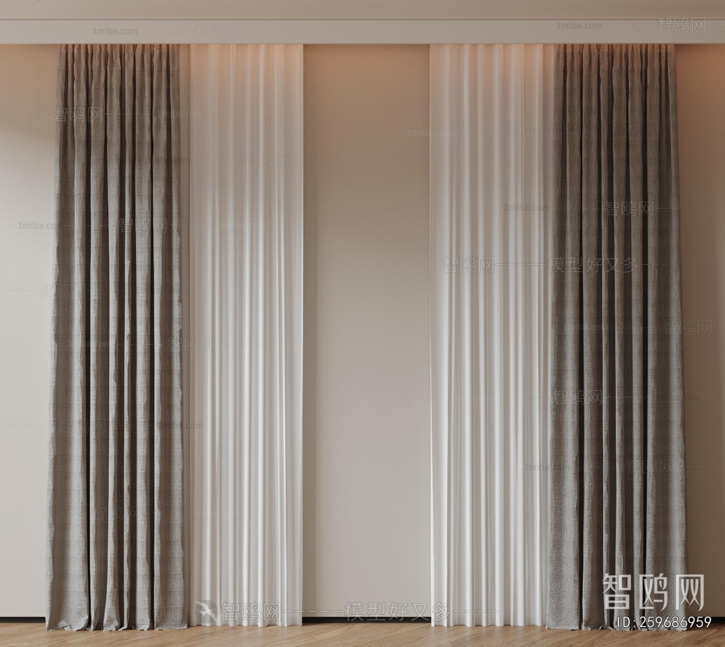 Modern The Curtain