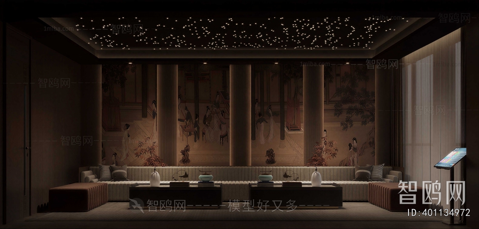 New Chinese Style Club Space