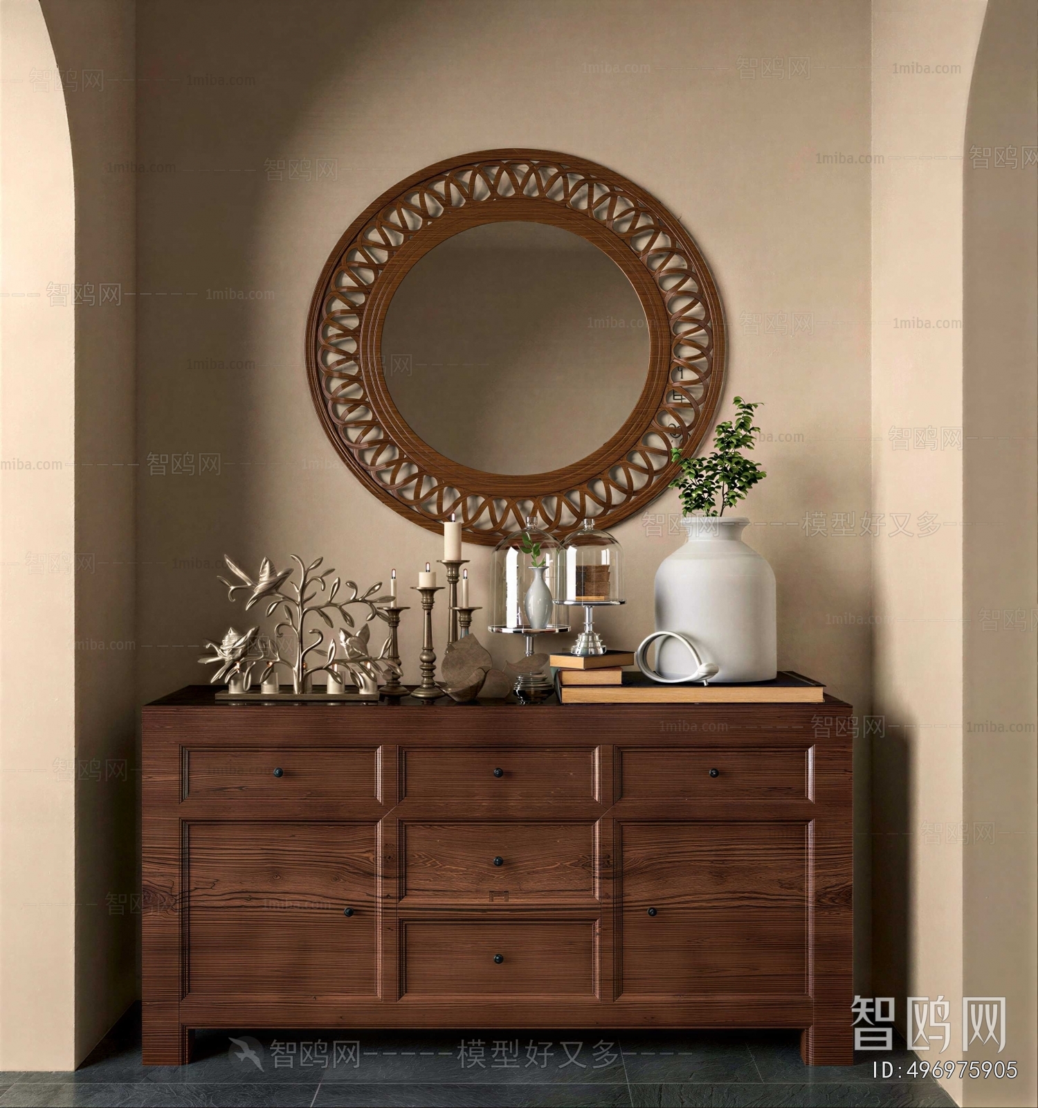 Modern Entrance Cabinet