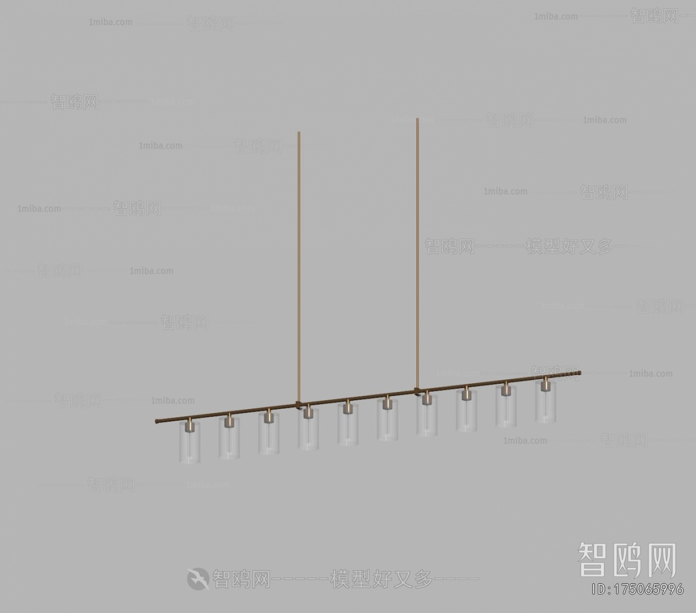 Modern Long Chandelier