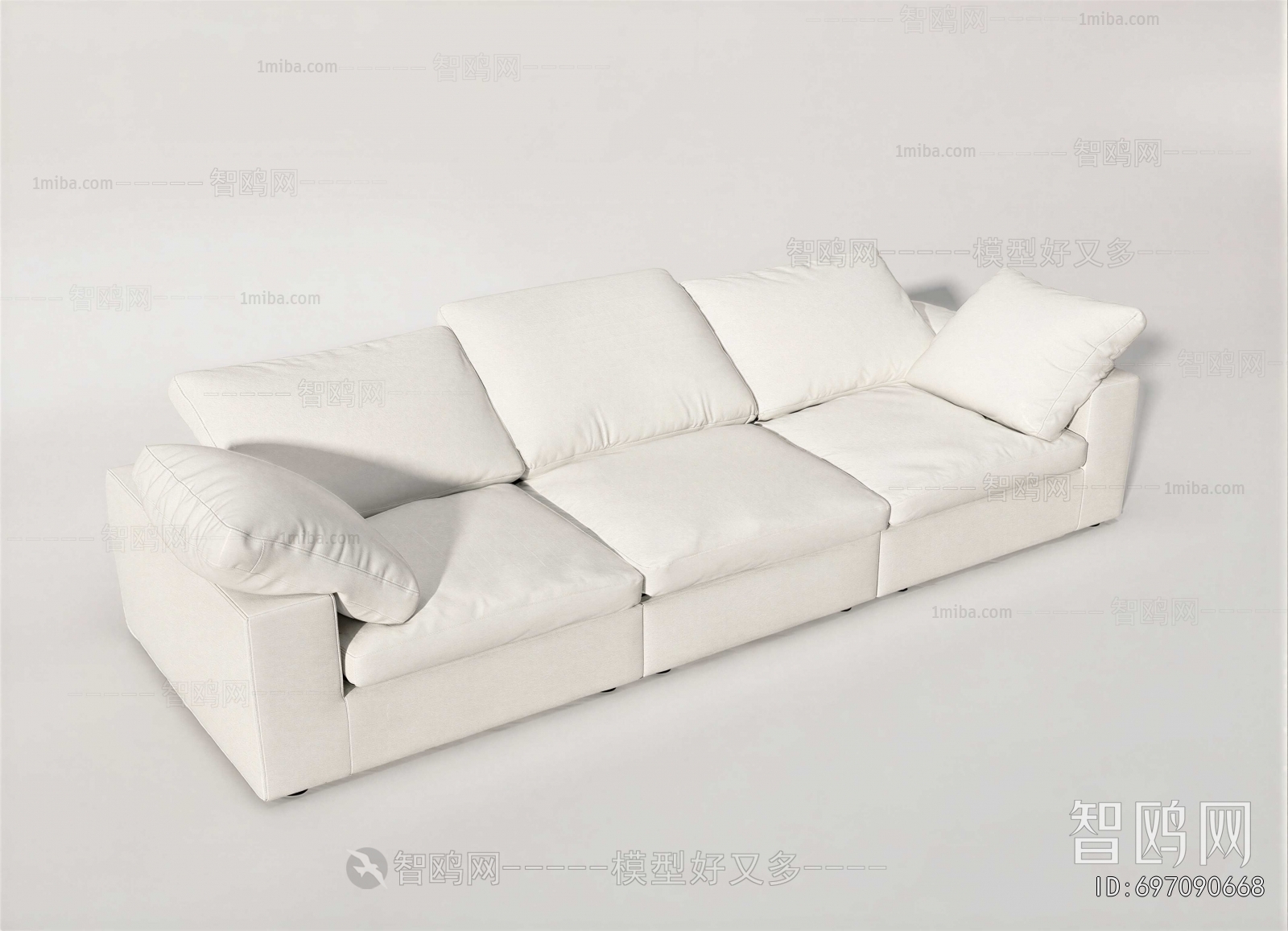 Modern Three-seat Sofa