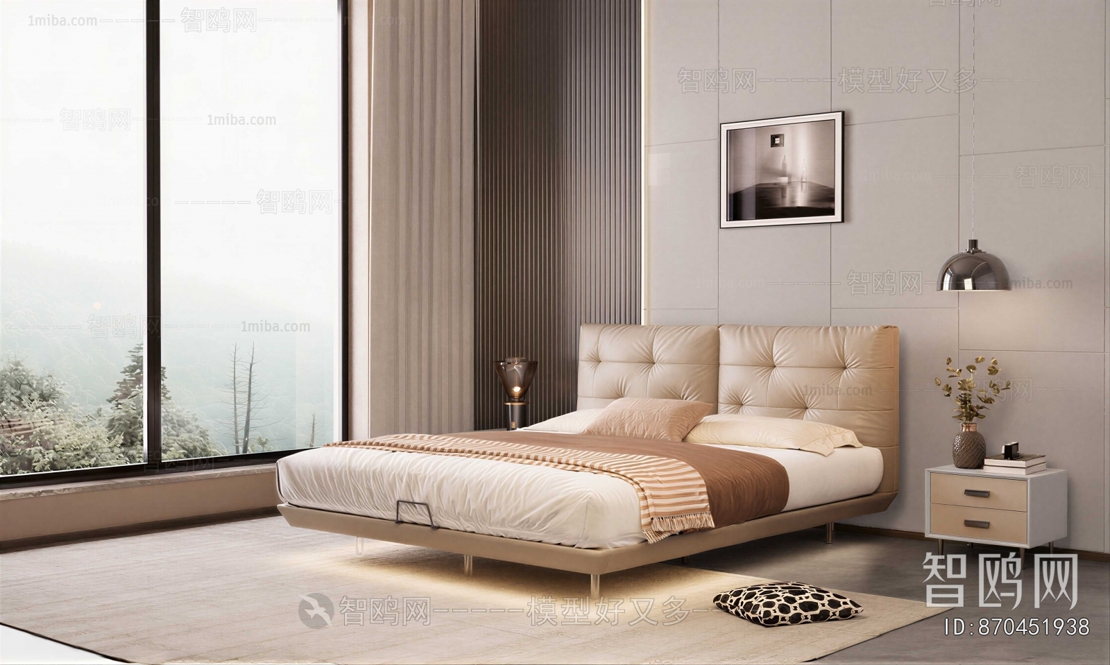 Modern Double Bed