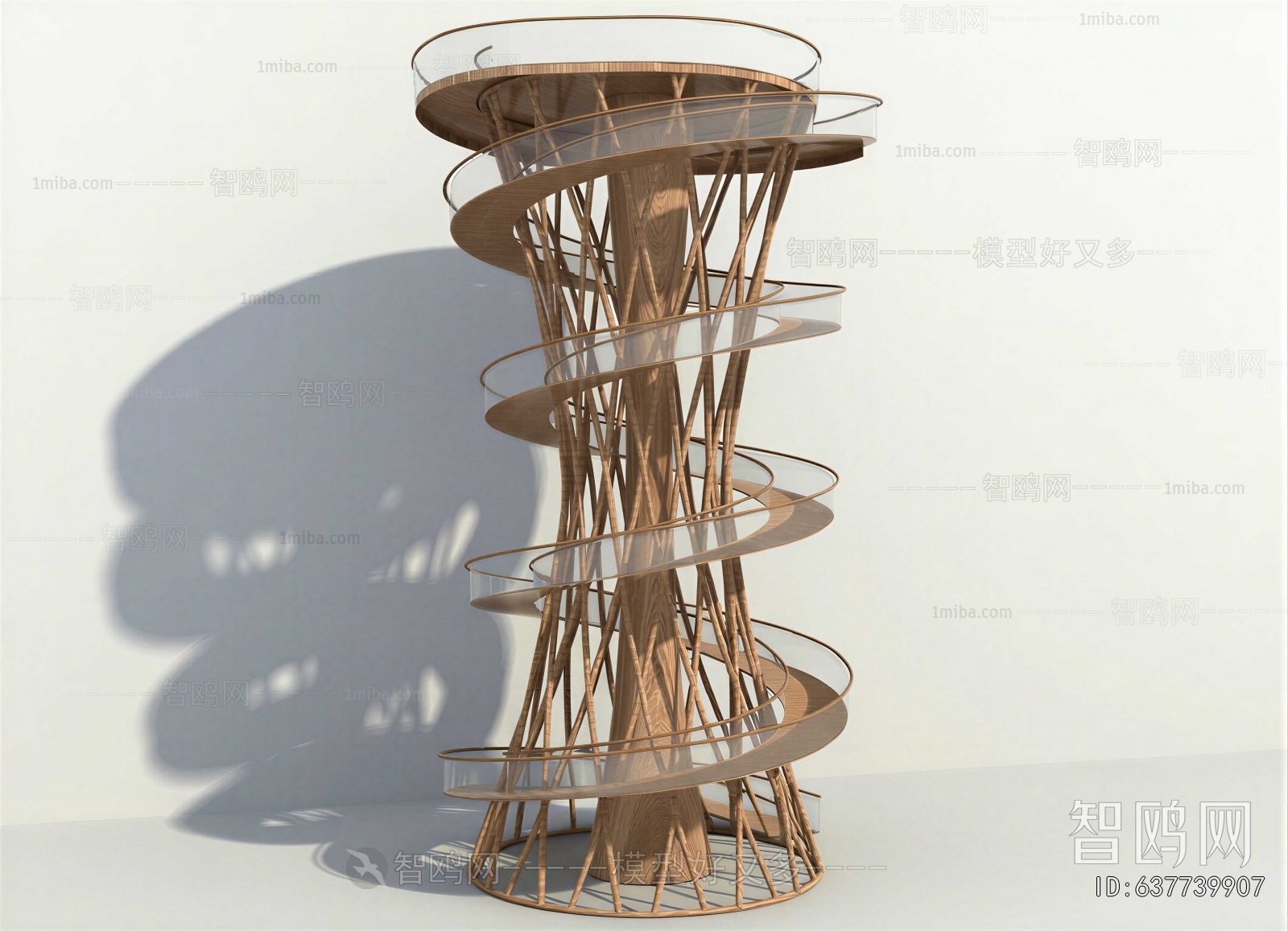 Modern Rotating Staircase