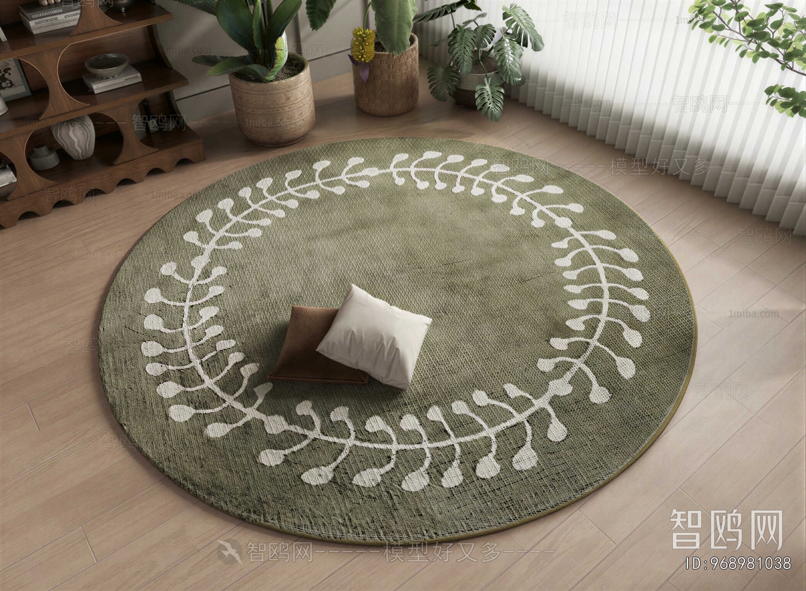 Modern Circular Carpet