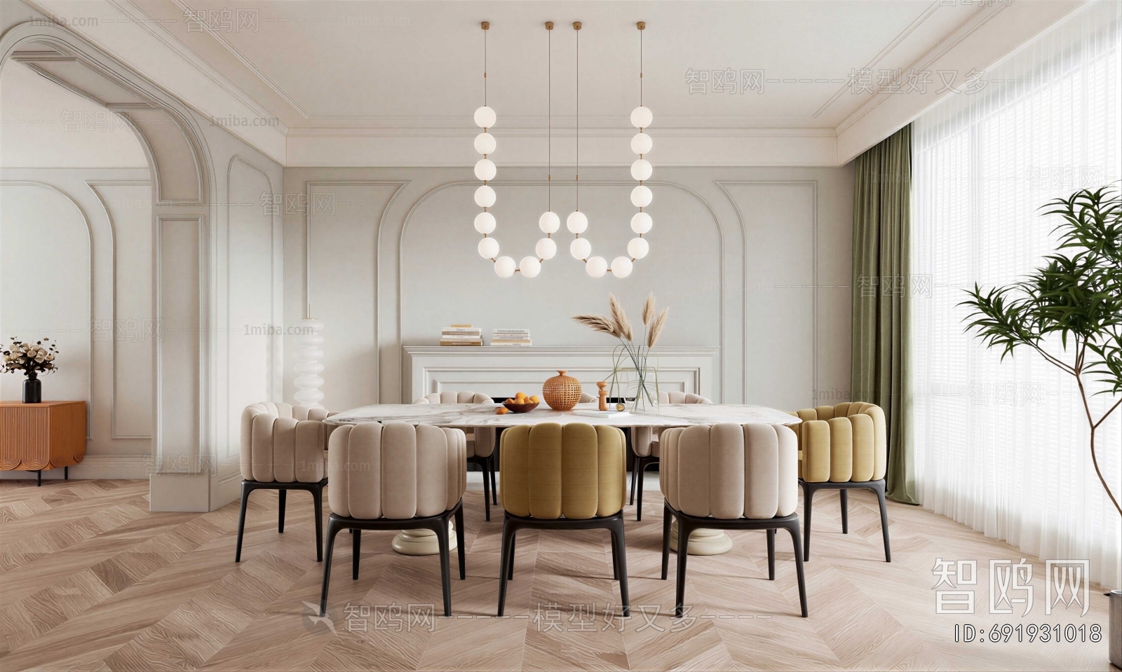 French Style Dining Room
