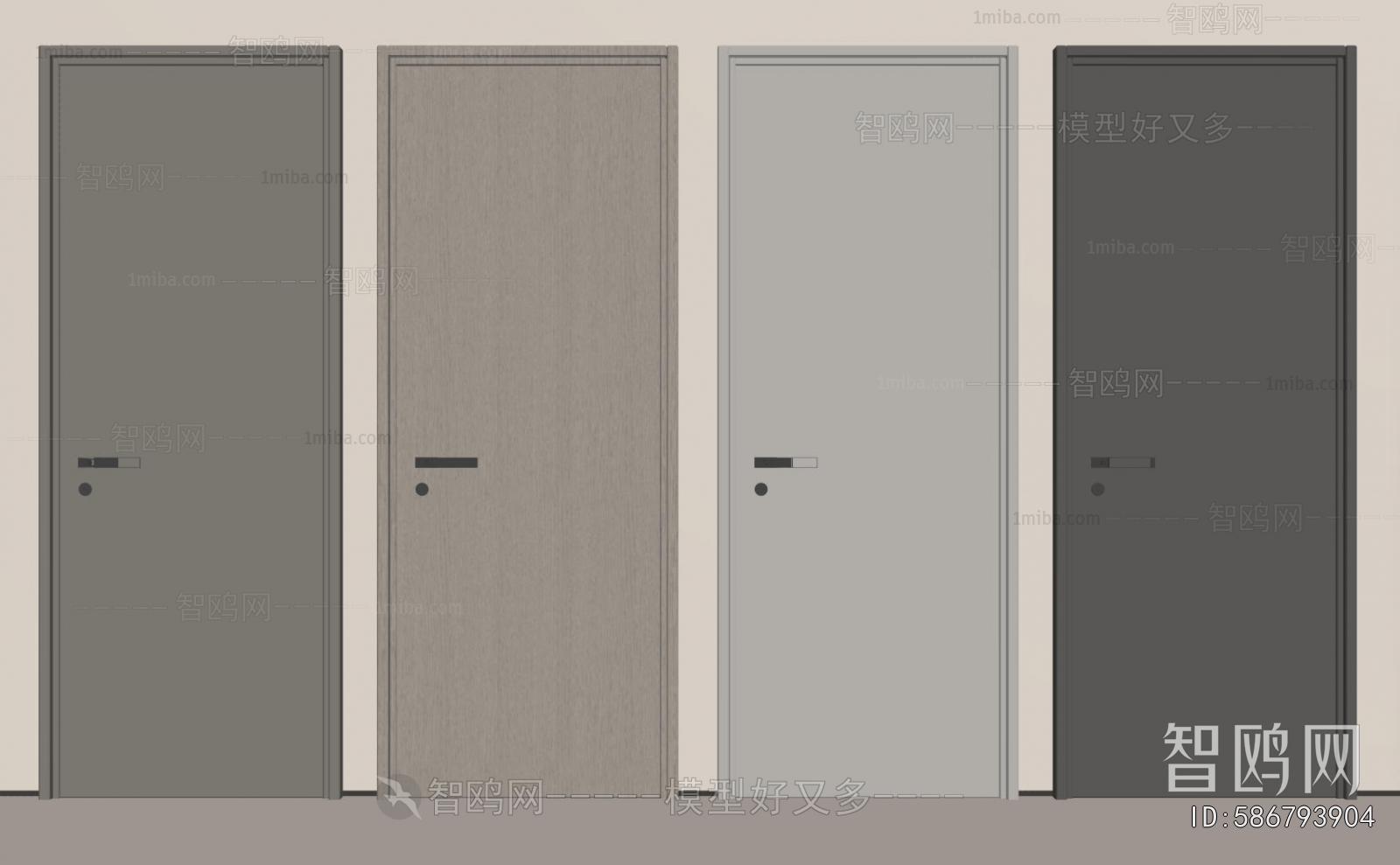 Modern Single Door