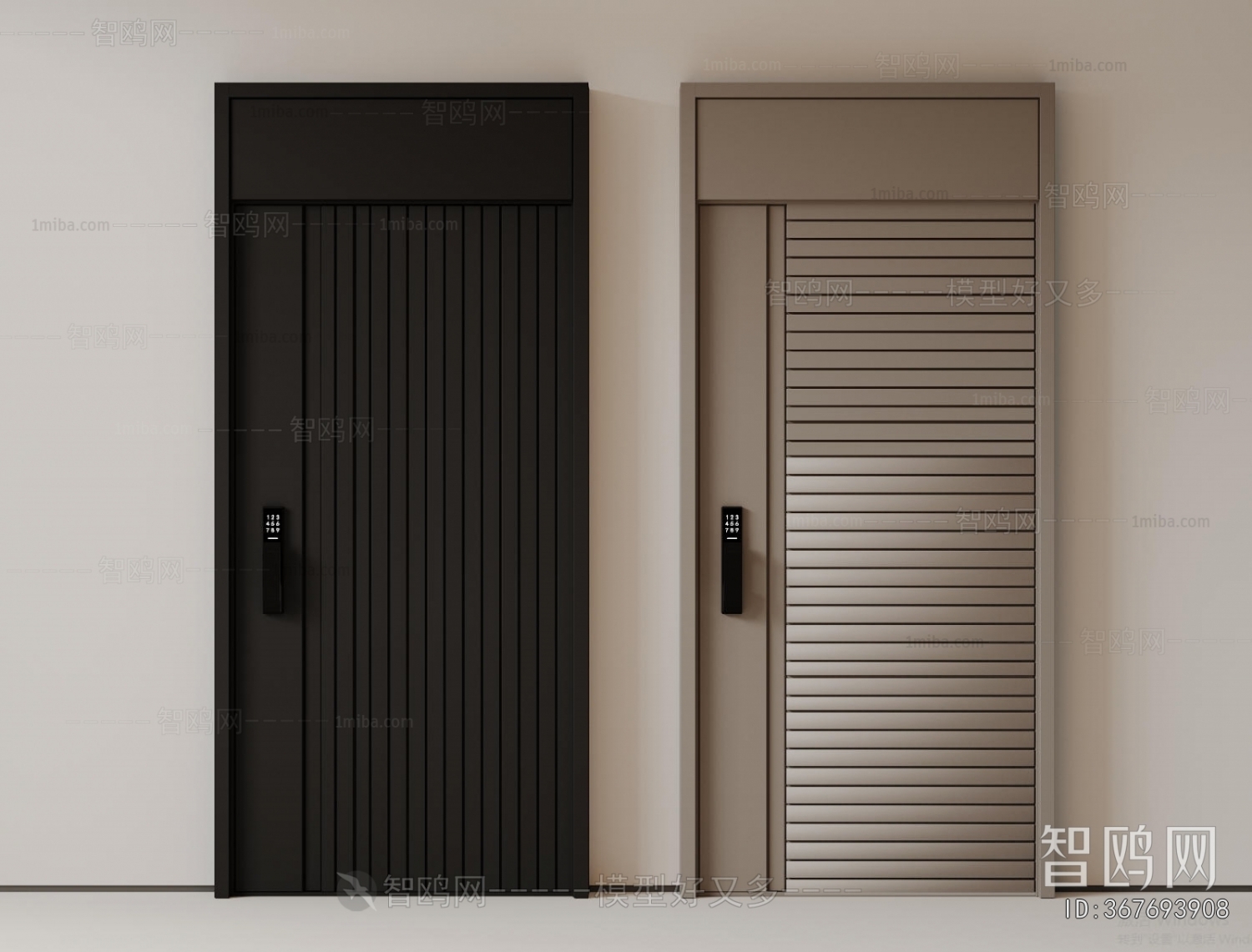 Modern Entrance Door
