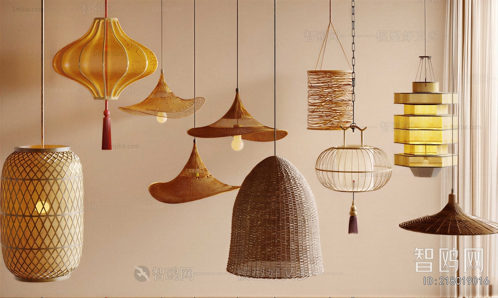 Wabi-sabi Style Droplight