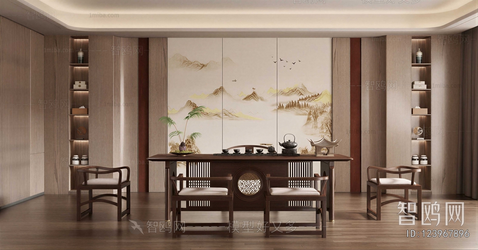 New Chinese Style Tea House