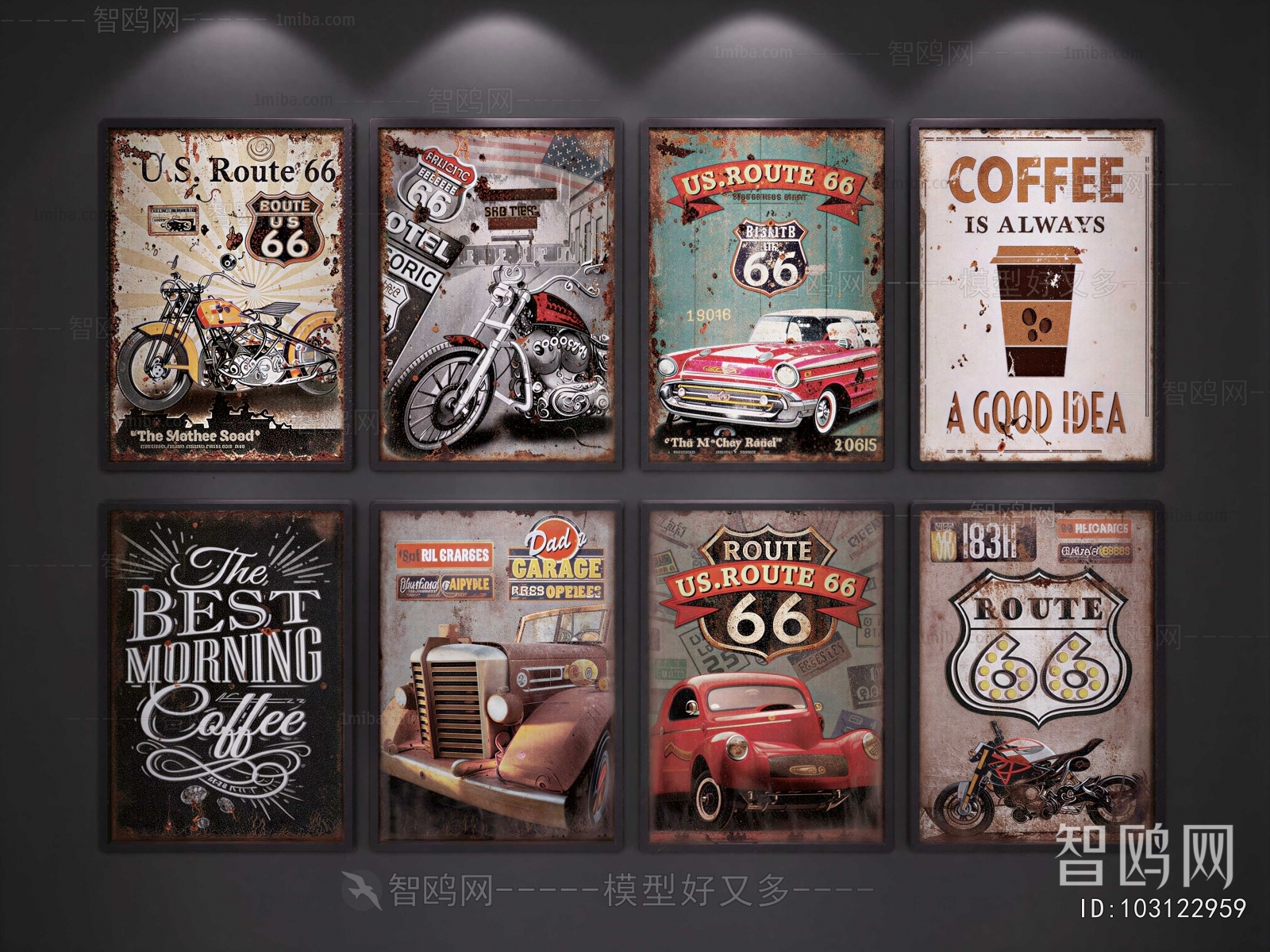 Industrial Style Painting