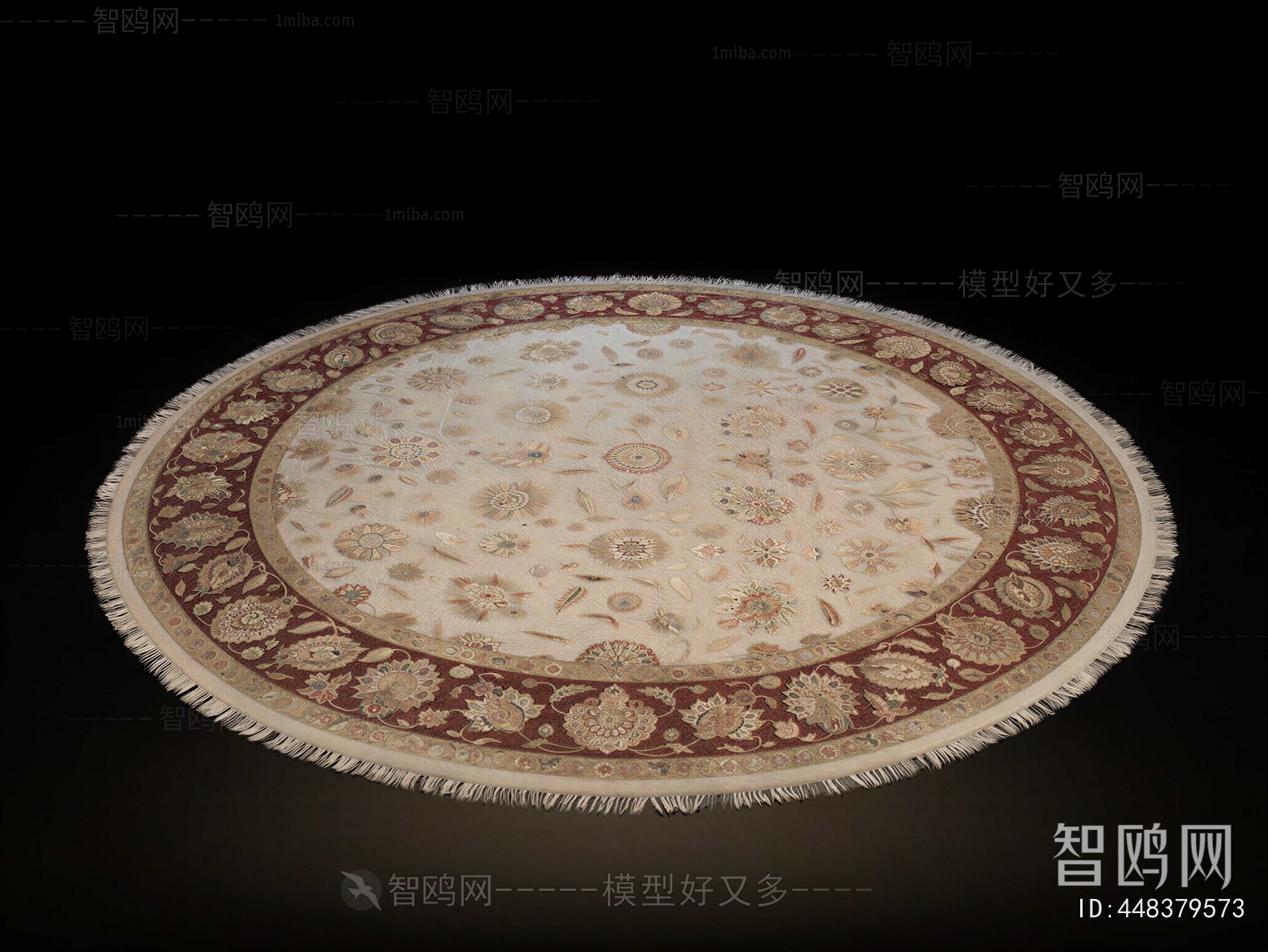 European Style Circular Carpet