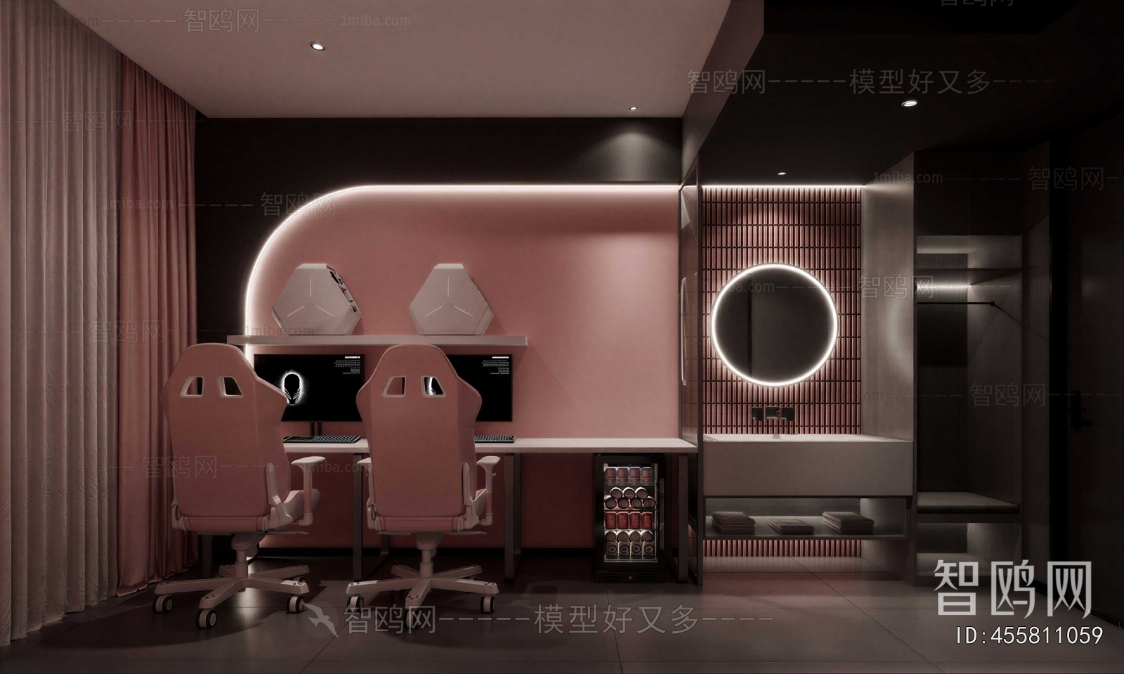 Modern E-sports Room