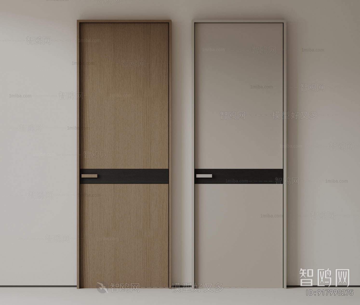 Modern Single Door