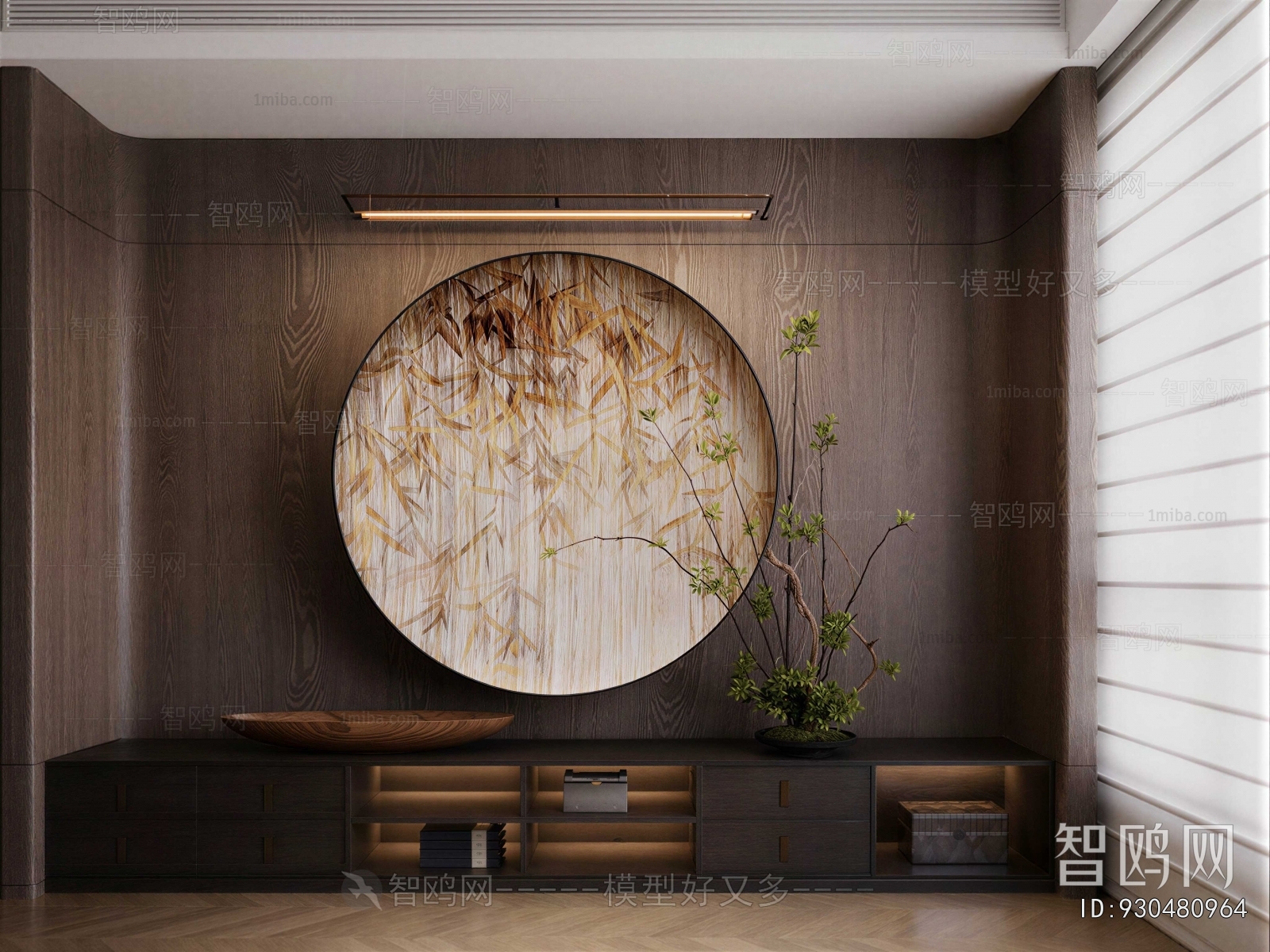 New Chinese Style Hallway