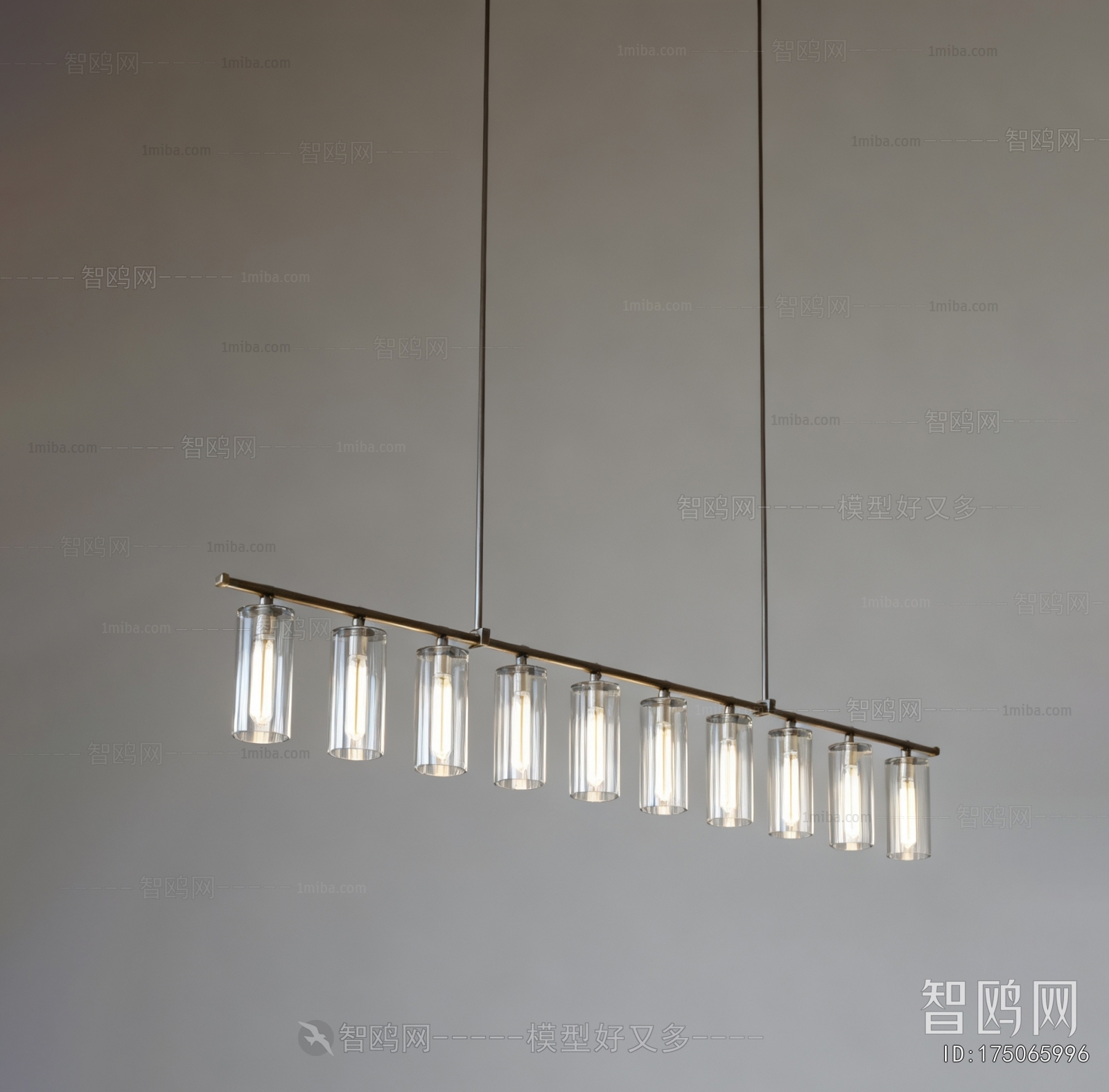 Modern Long Chandelier