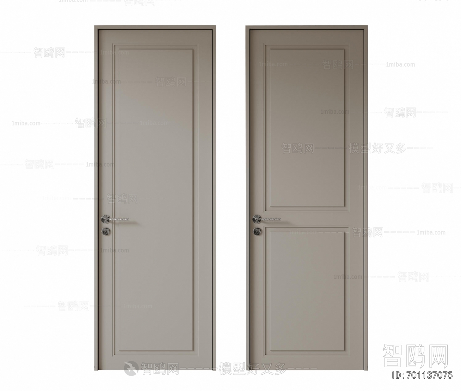 Modern Single Door