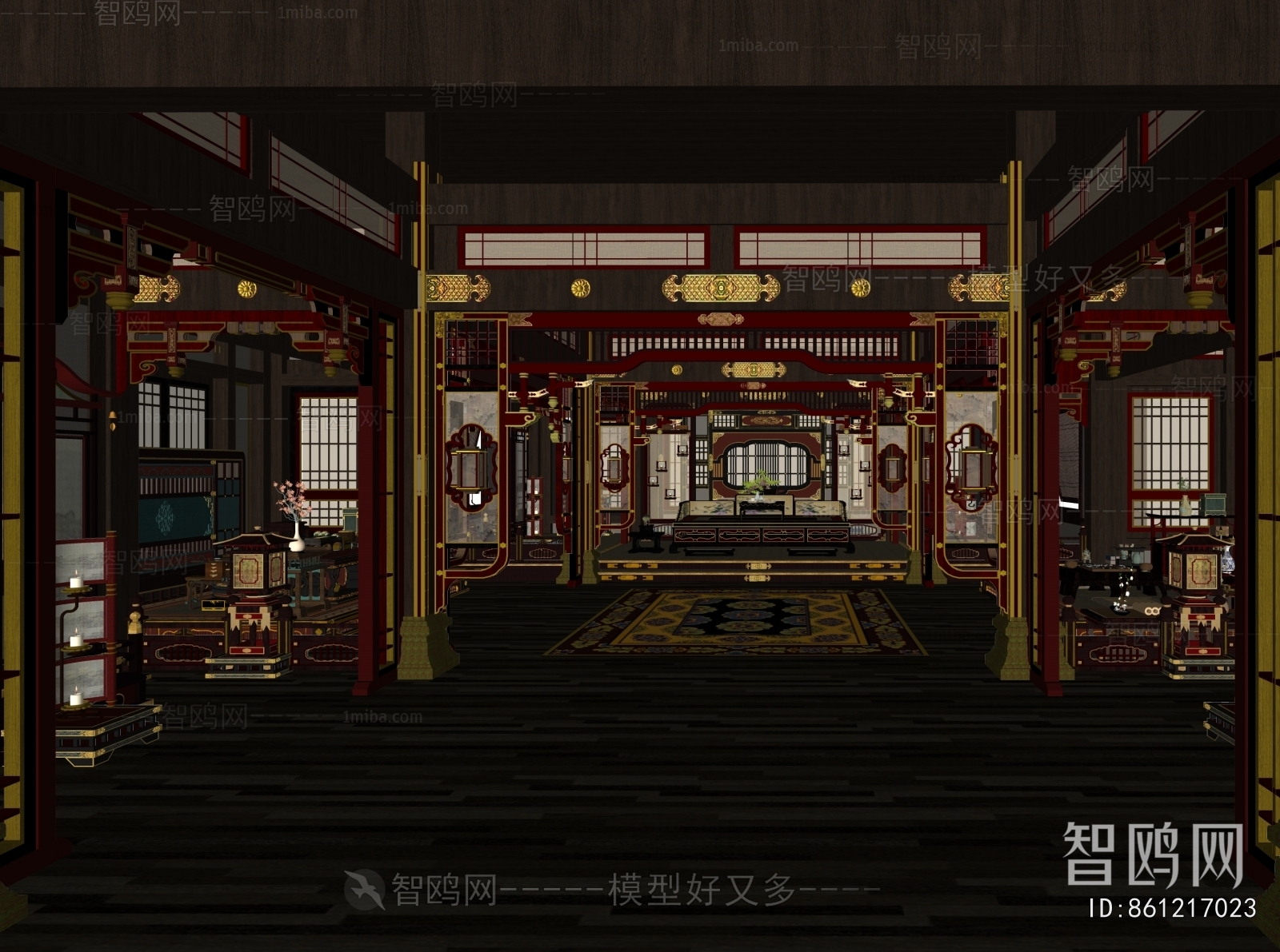 Chinese Style A Living Room