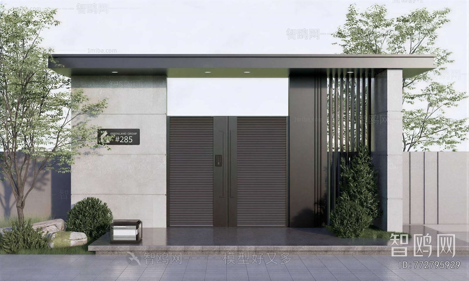 New Chinese Style Gate