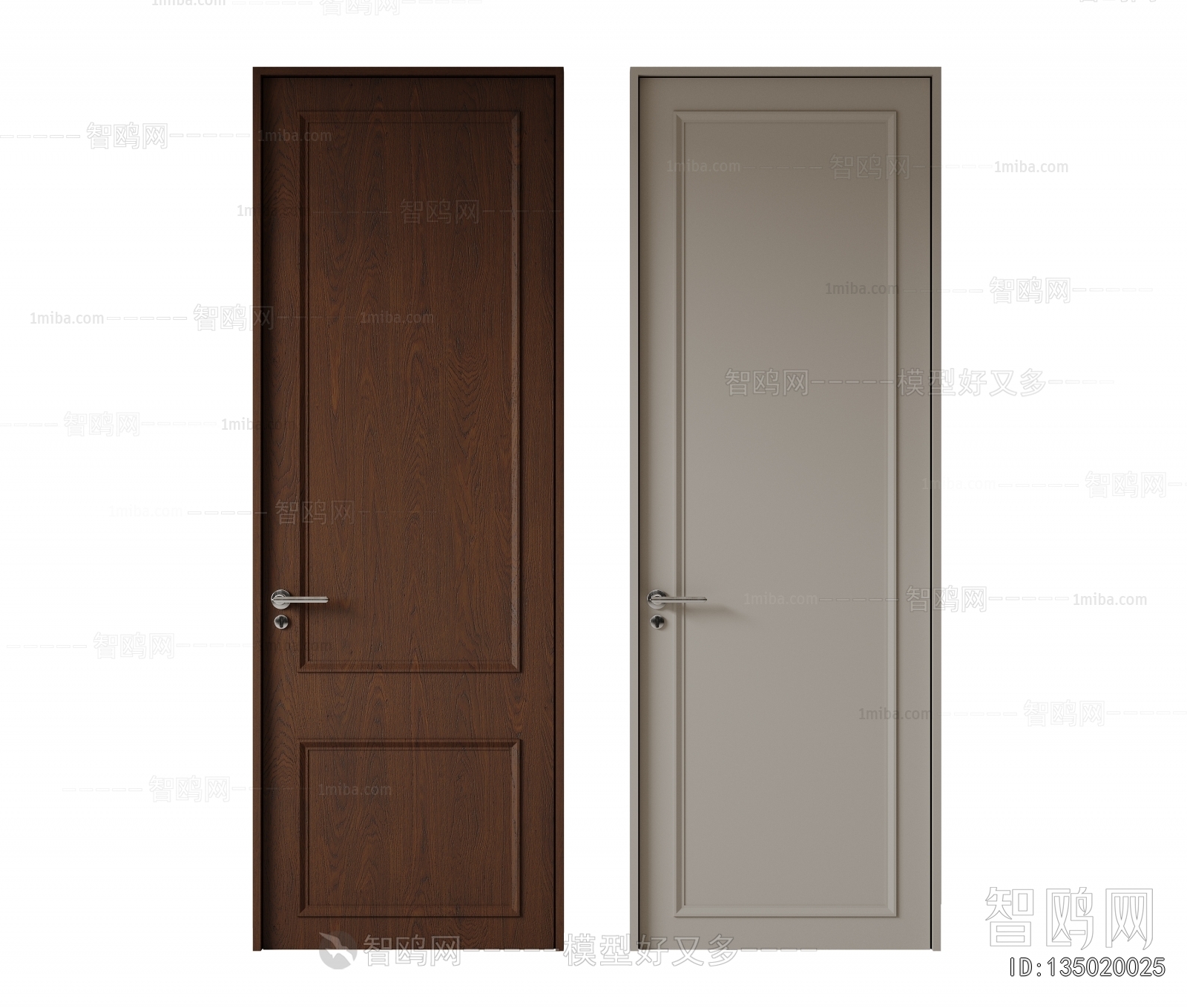 Modern Single Door
